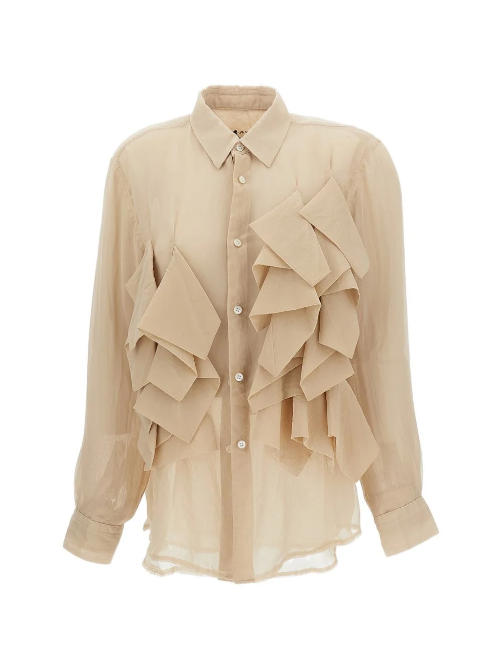 ruffled shirt - 1
