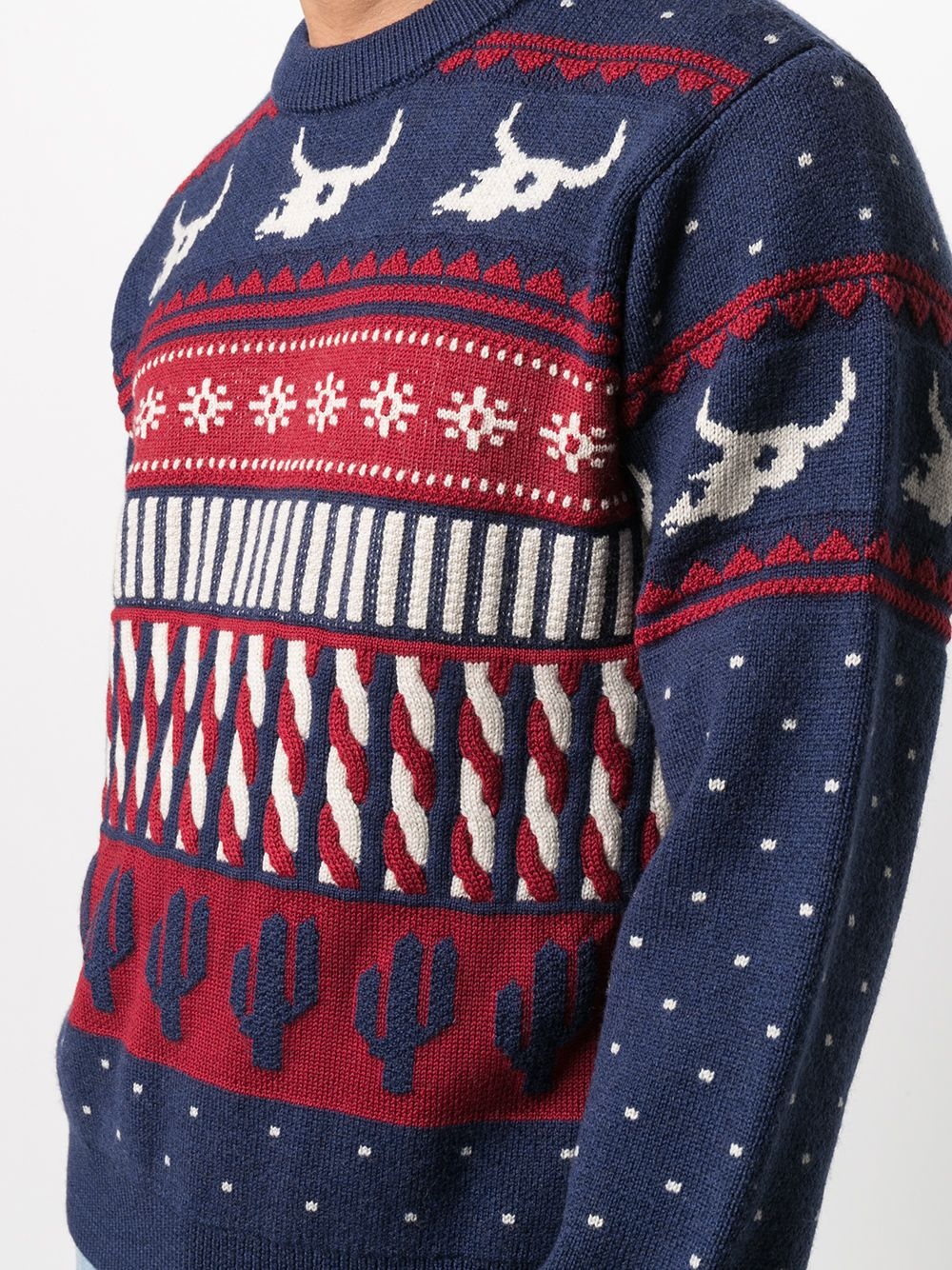 West Christmas Fair Isle jumper - 5