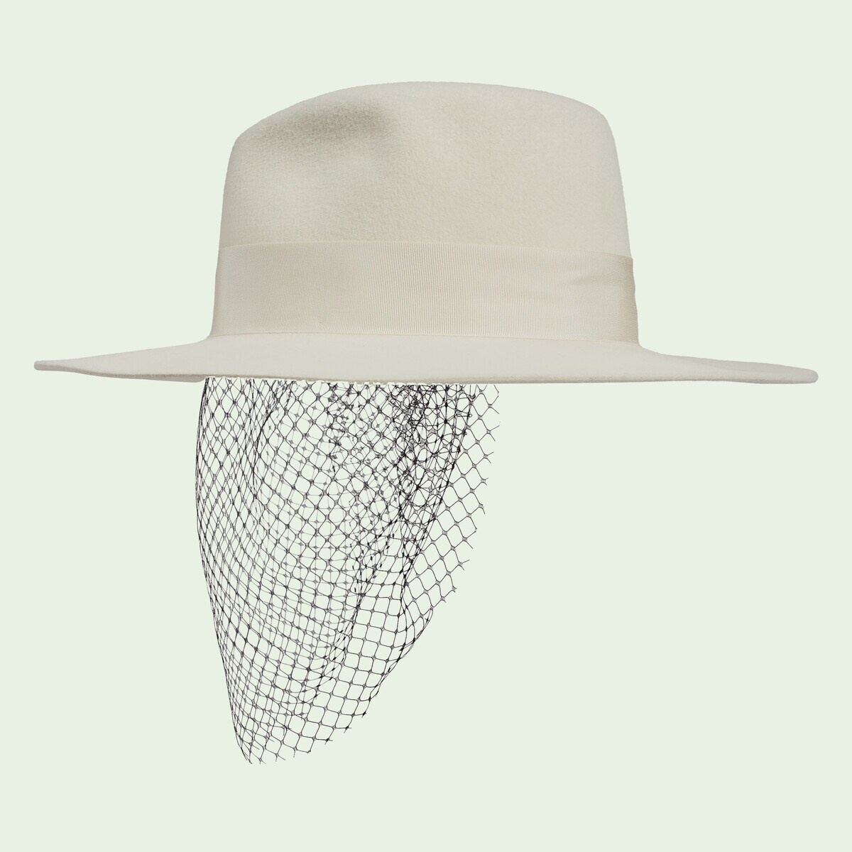 Felt hat with bow - 2