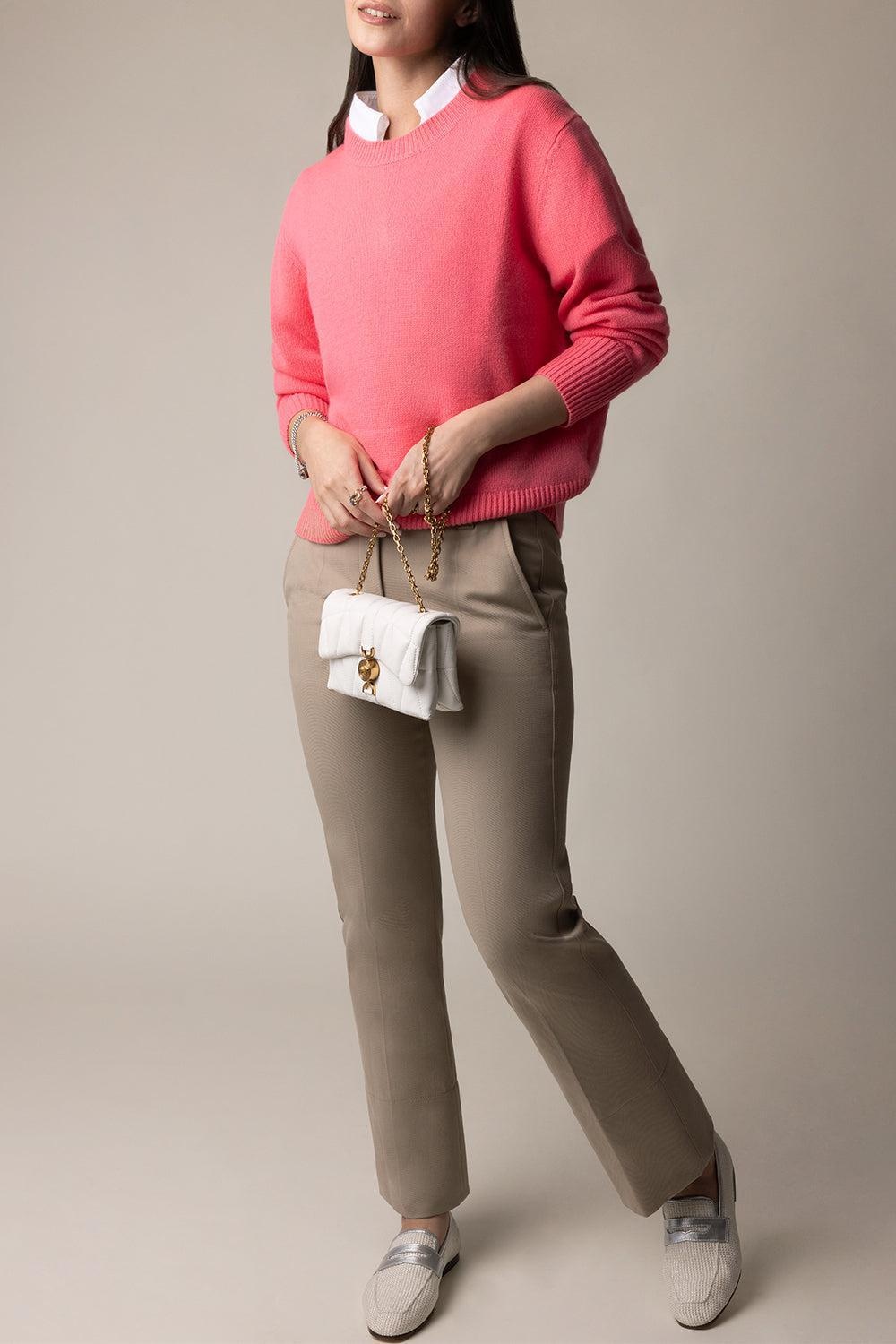 Long Sleeve Sweater - Strawberry - 2