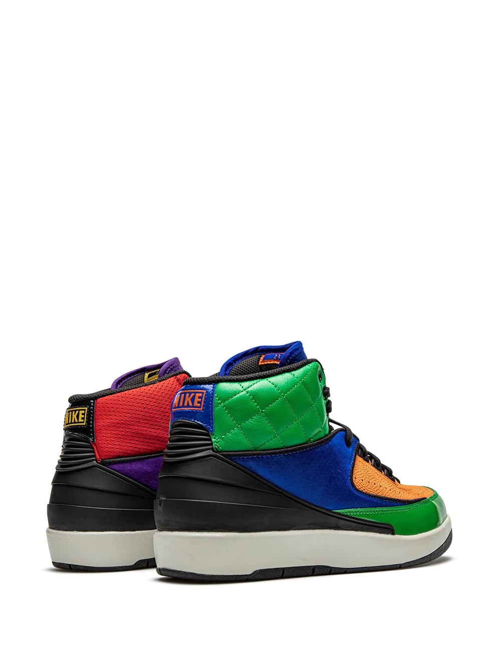 shoe aj retro multicolor