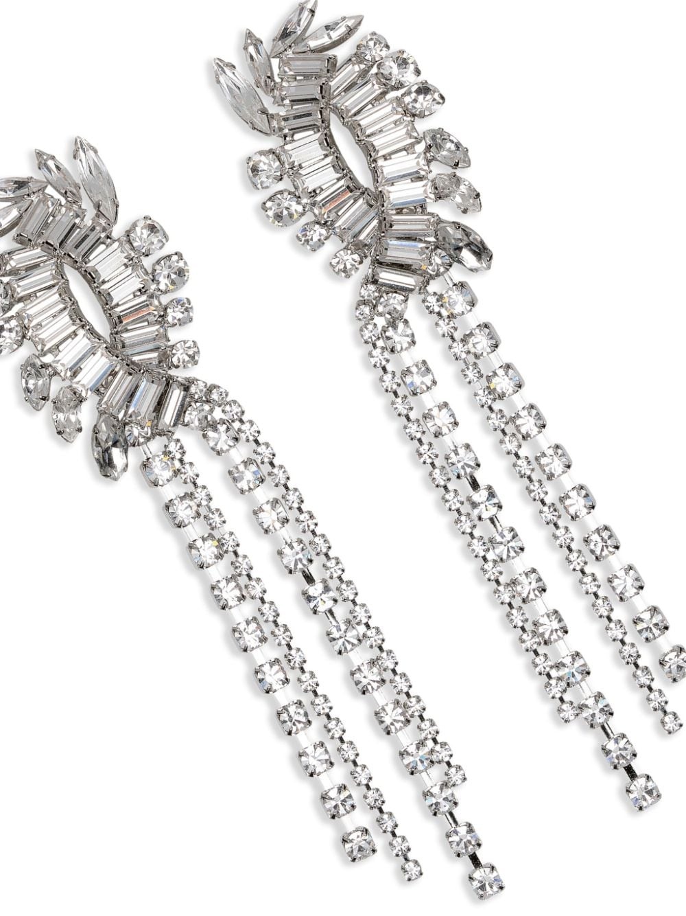 Merritt crystal-embellished earrings - 2