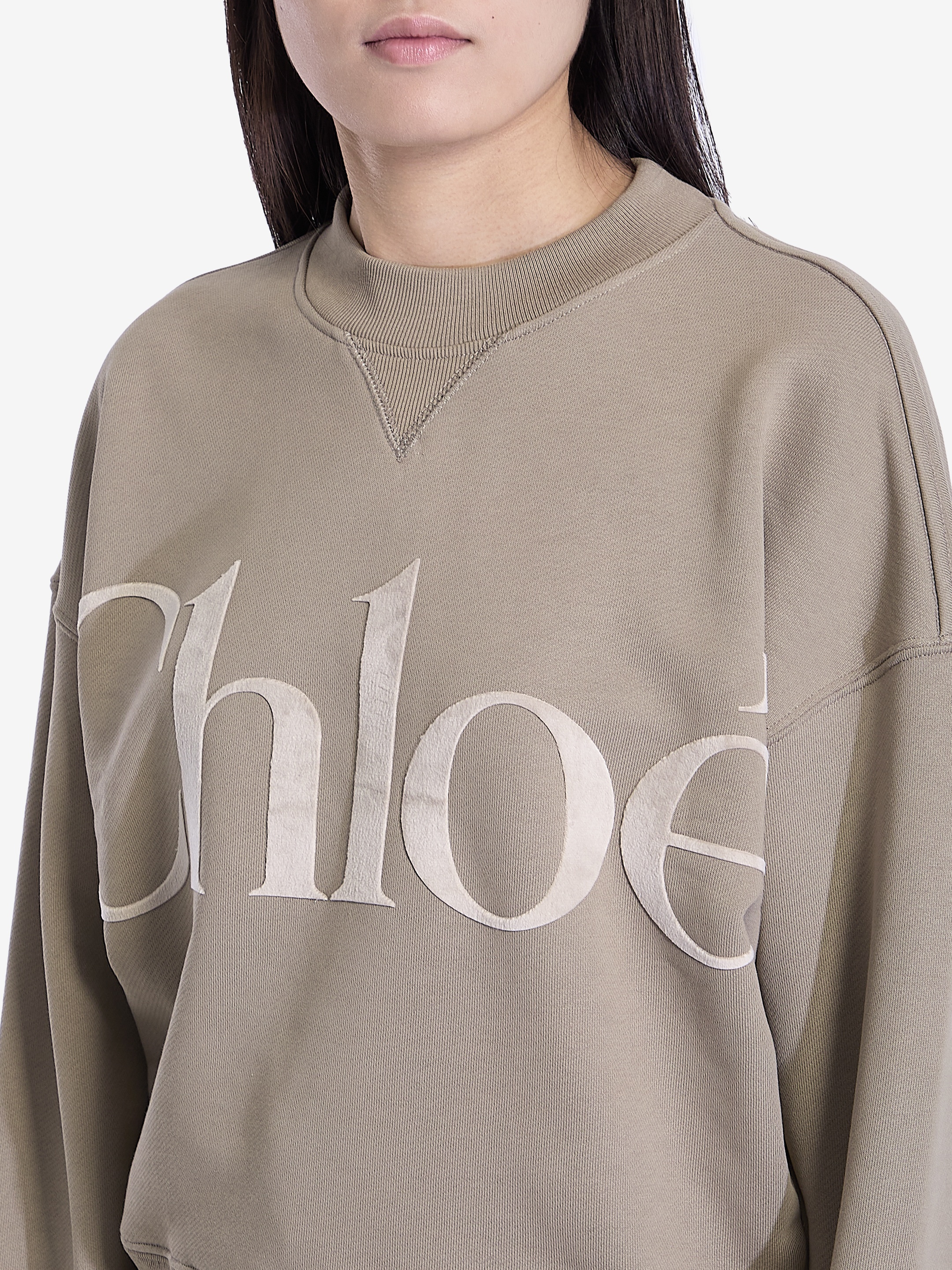 Chloé logo sweatshirt - 3