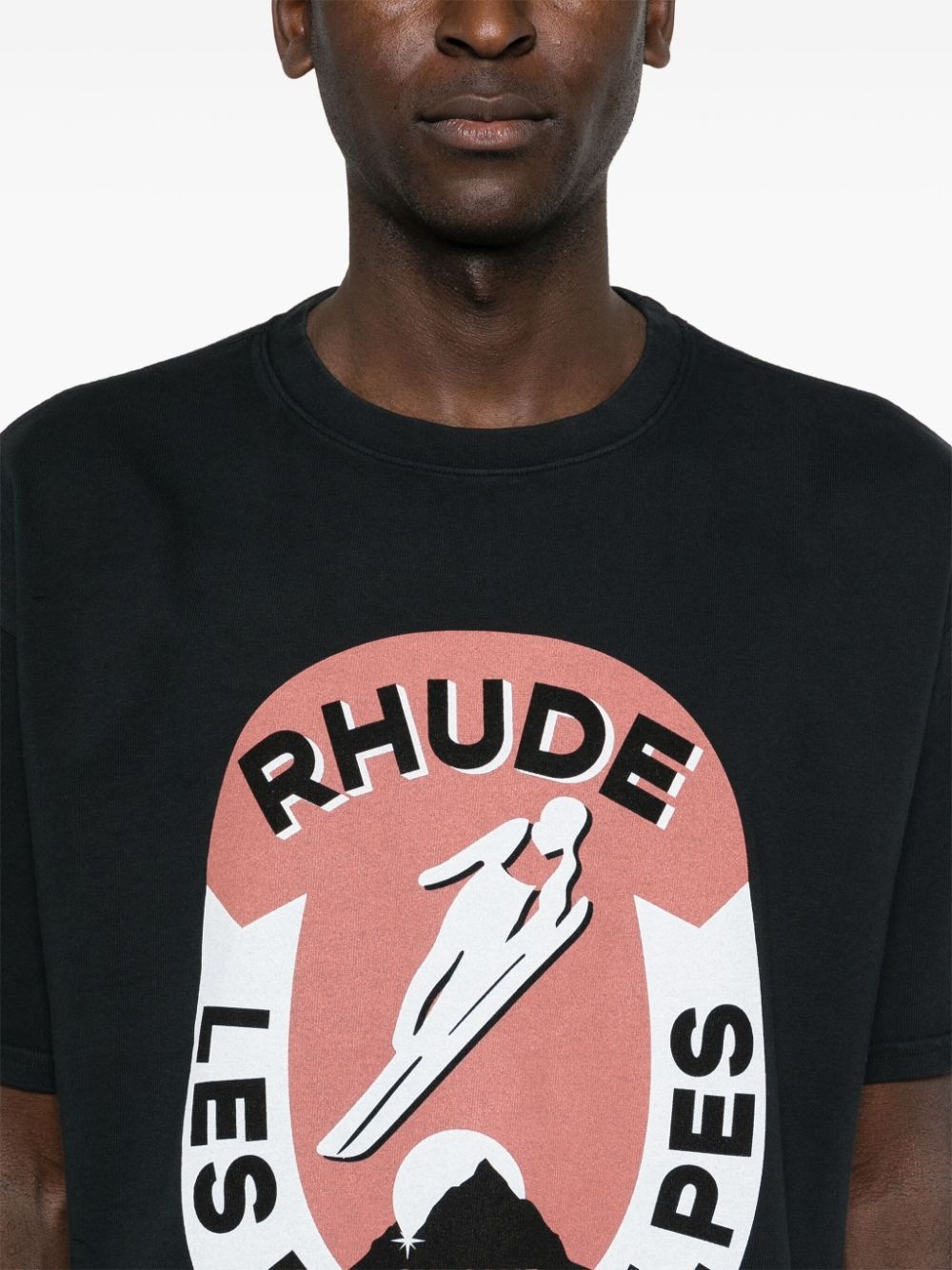 logo-print cotton T-shirt - 5
