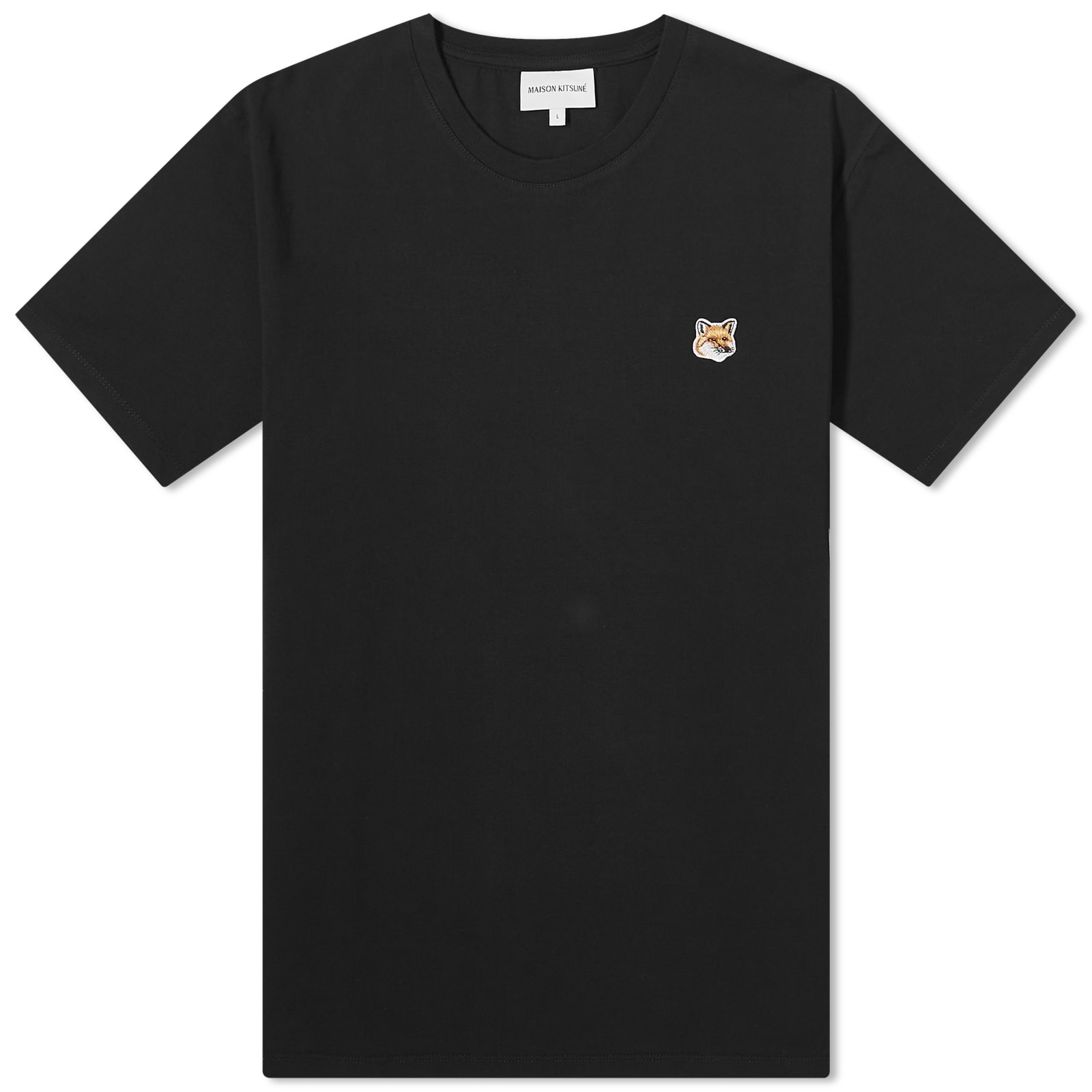 Maison Kitsune Fox Head Patch Regular T-Shirt - 1