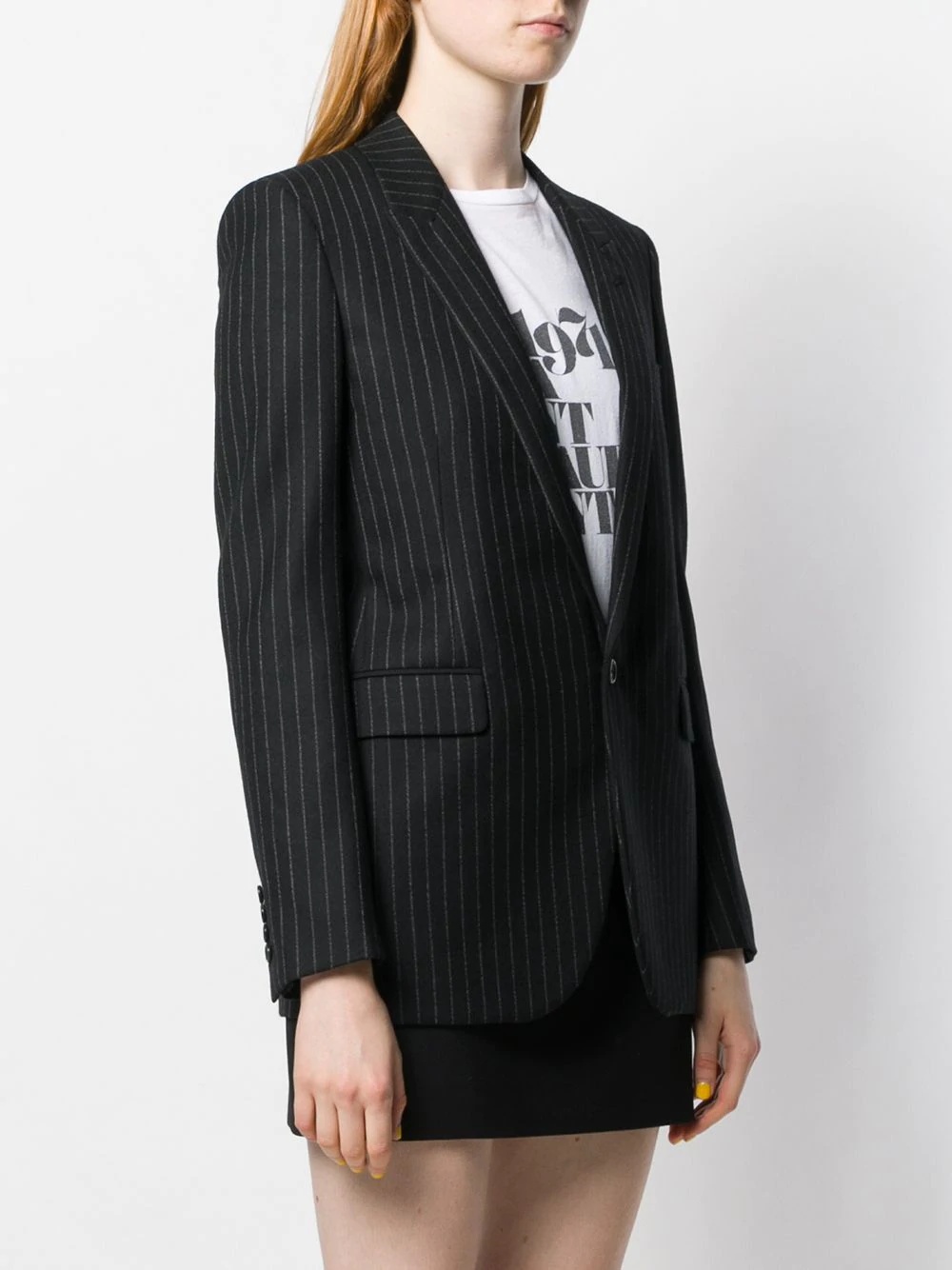 pinstripe tailored blazer jacket - 3