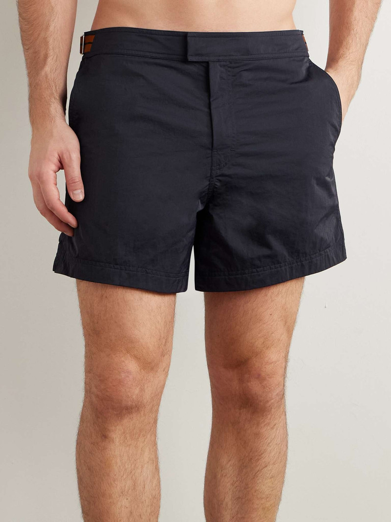 ZEGNA Rio Straight-Leg Mid-Length Swim Shorts outlook