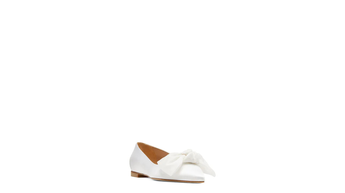ANNY MESH BOW FLAT - 2