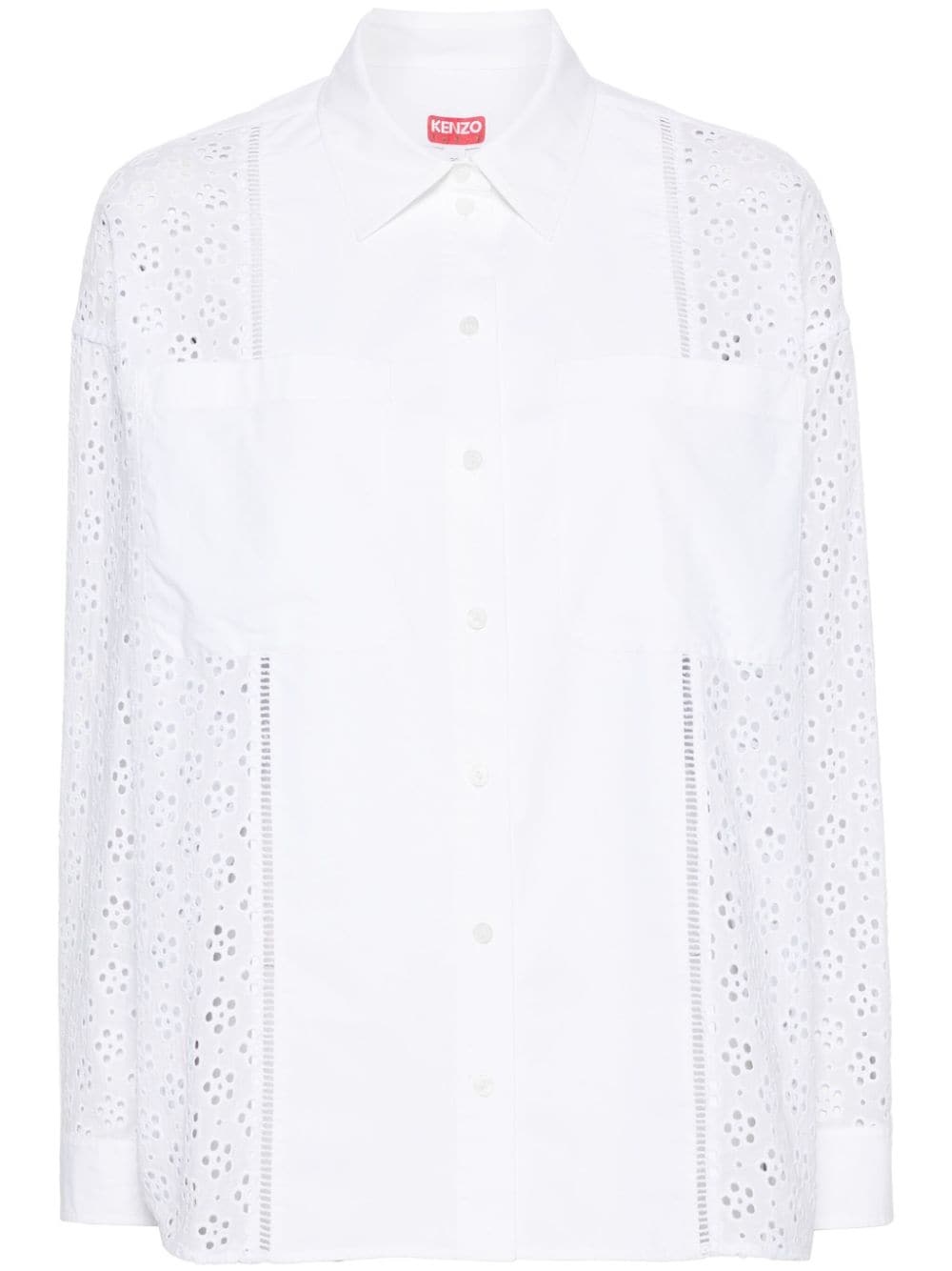 broderie anglaise shirt - 1