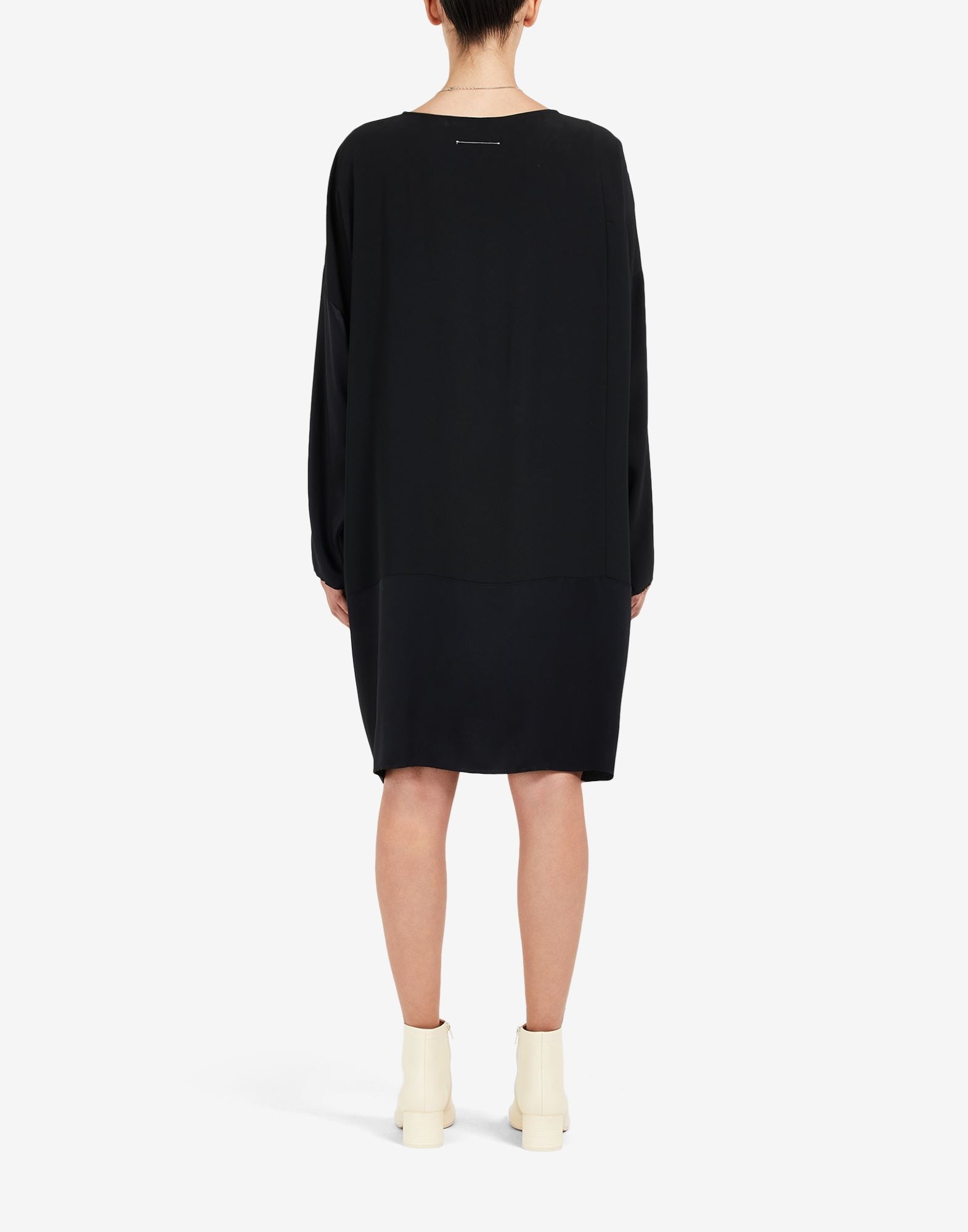 Double-faced satin dress - 4