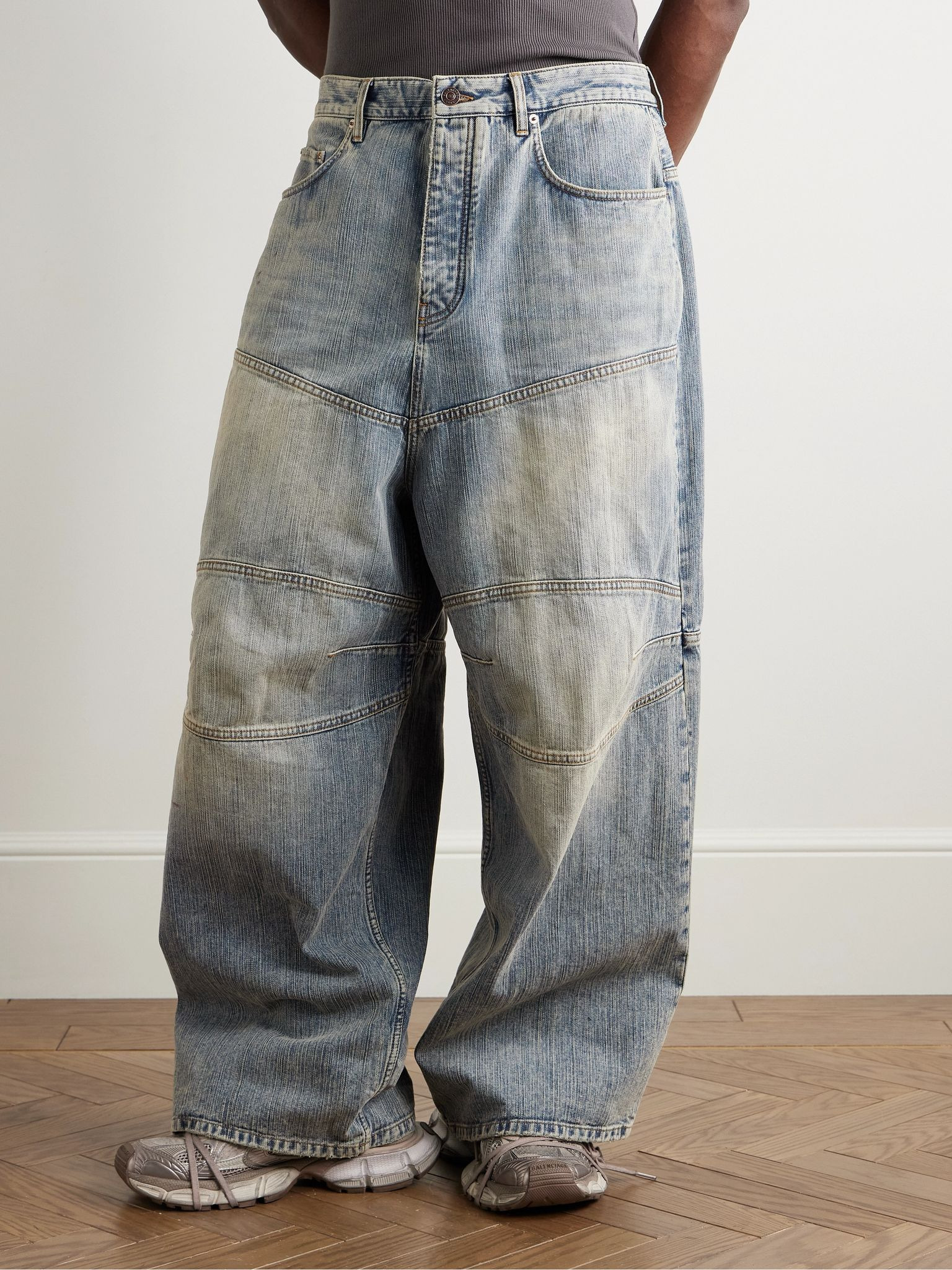 Wide-Leg Jeans Blue - 3