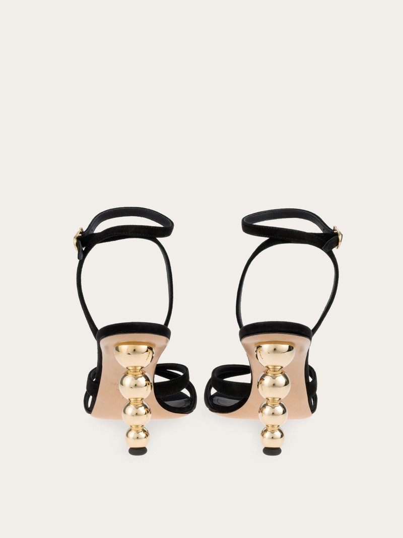 Bauble heel sandal 4