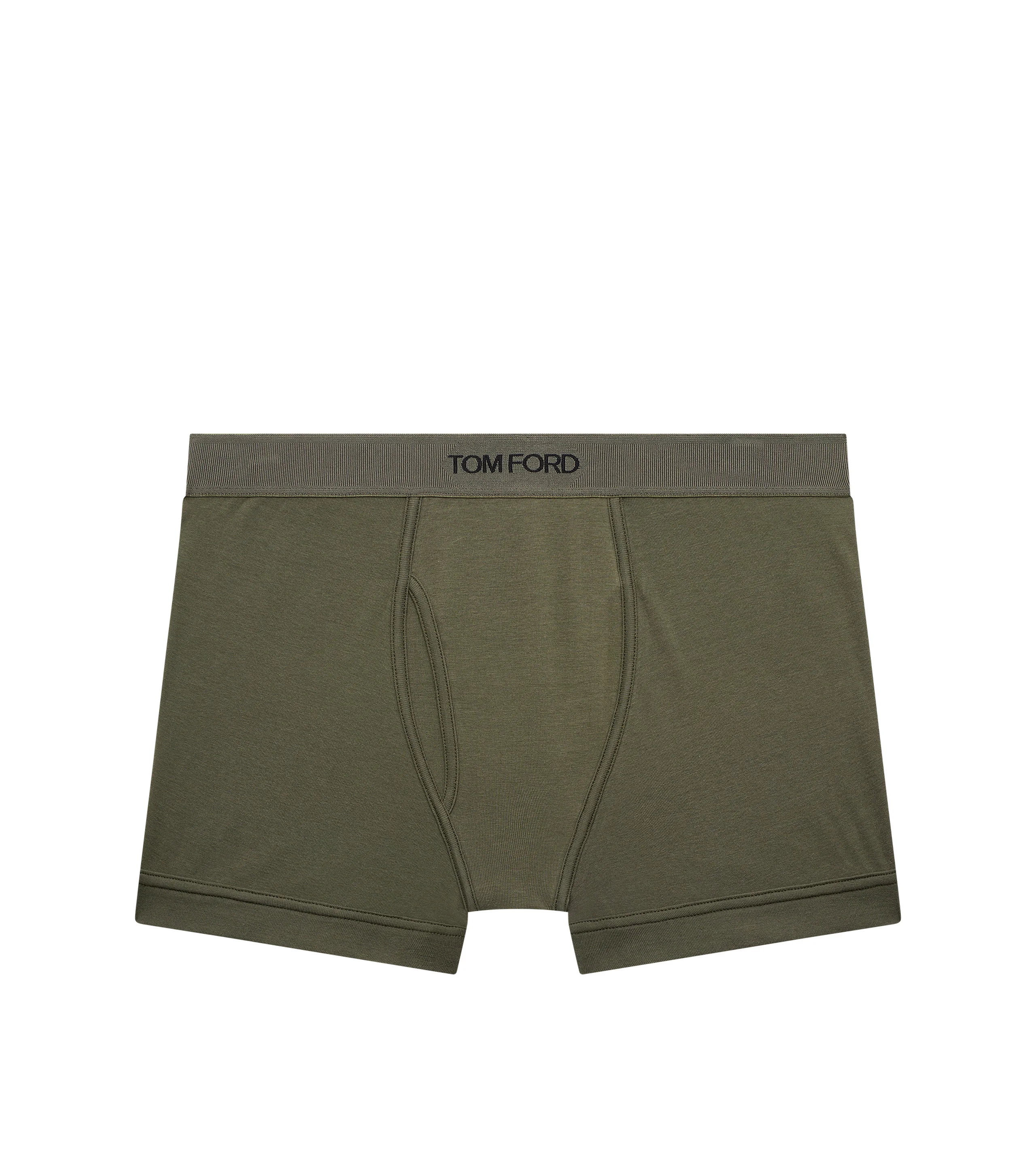 COTTON STRETCH JERSEY BOXER BRIEF - 1