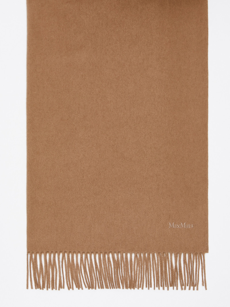 BACI Cashmere stole with embroidery and fringes - 1