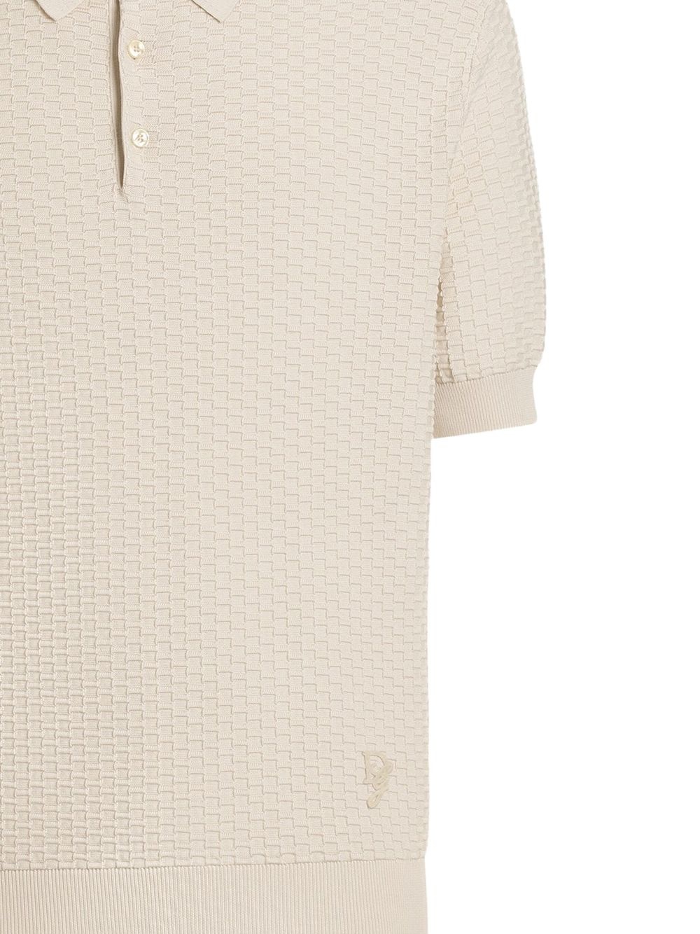 knitted polo shirt - 2