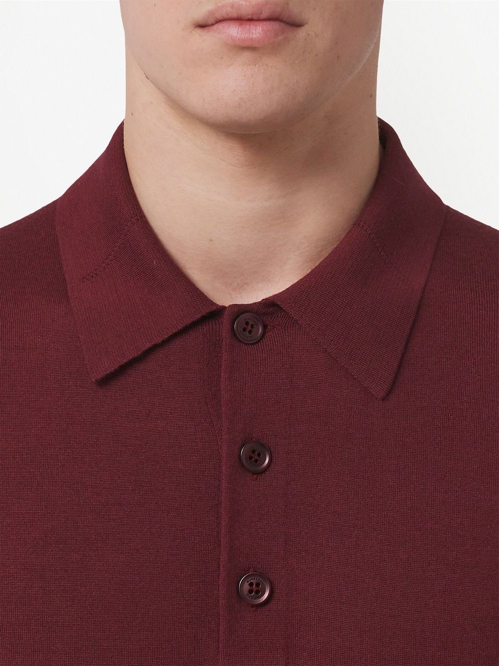 Monogram Motif logo-plaque polo shirt - 5