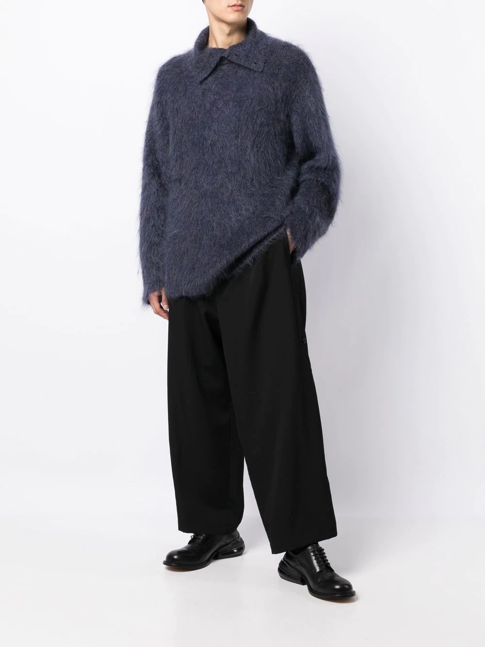 Long-sleeve Turtleneck mohair jumper - 2