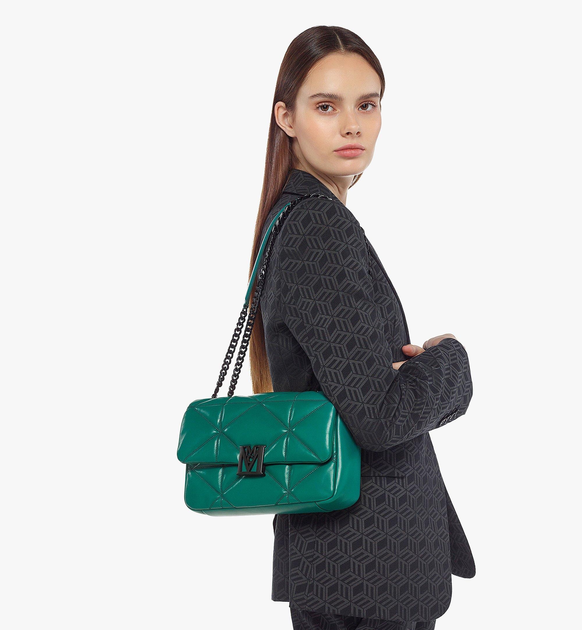 Travia Shoulder Bag in Cloud Quilted Leather - 2