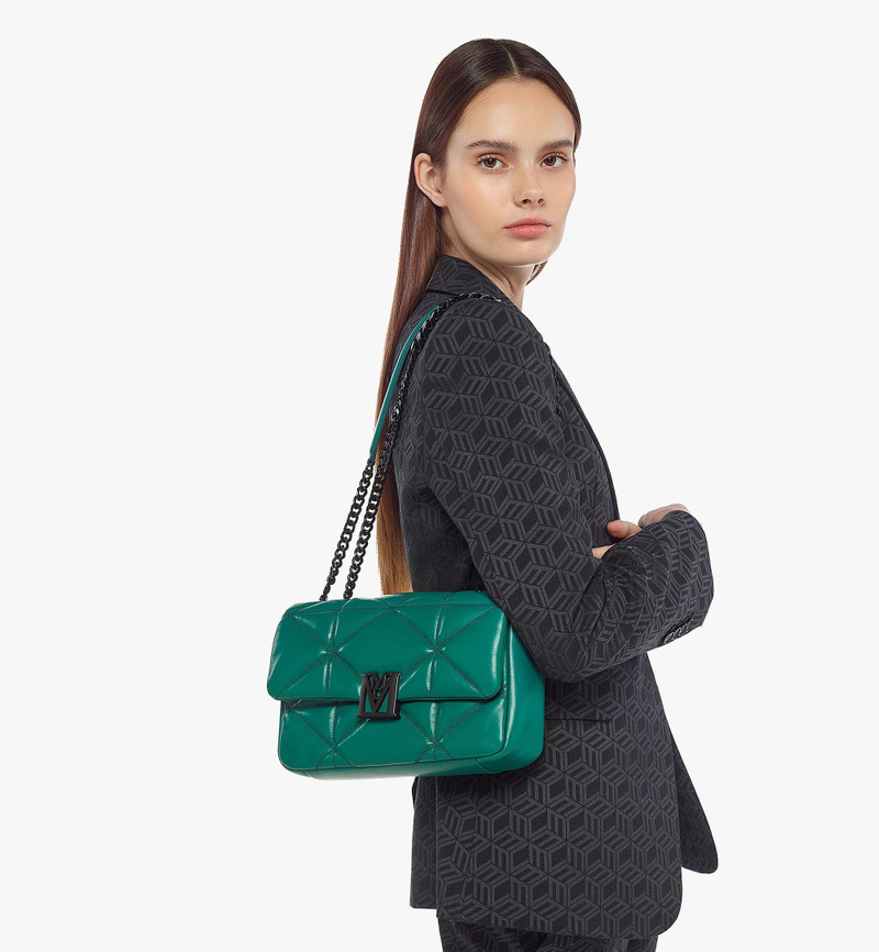 MCM Travia Shoulder Bag in Cloud Quilted Leather outlook