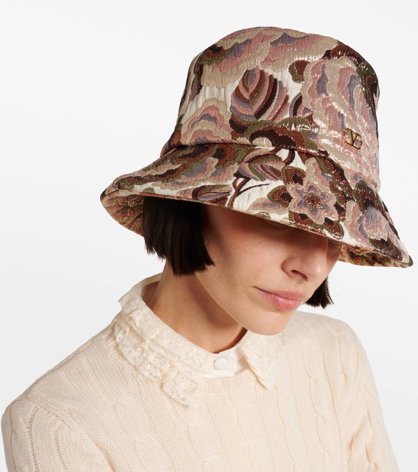 Apres L'Hiver jacquard bucket hat - 5