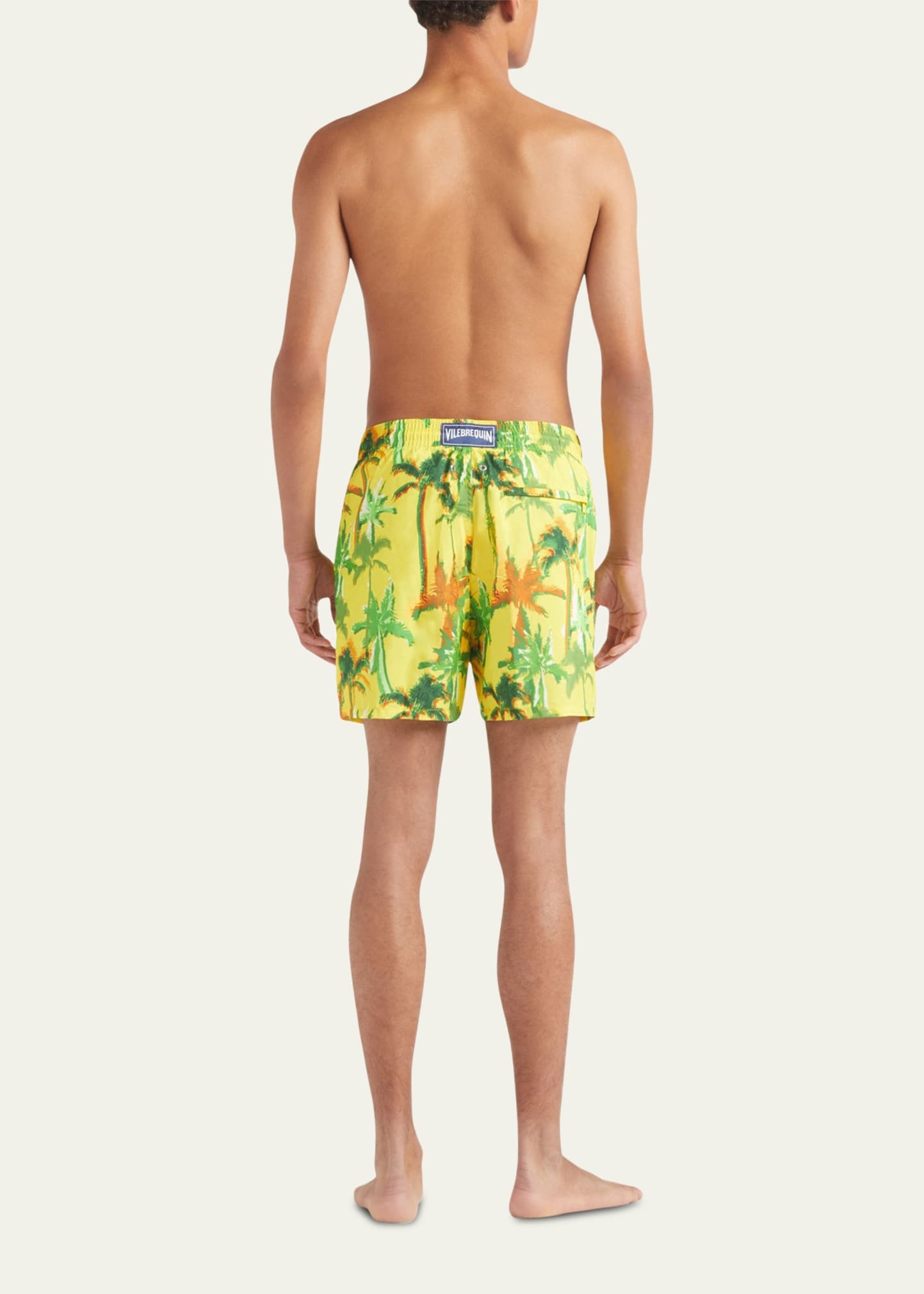 Men's Packable Palms Swim Trunks - 3