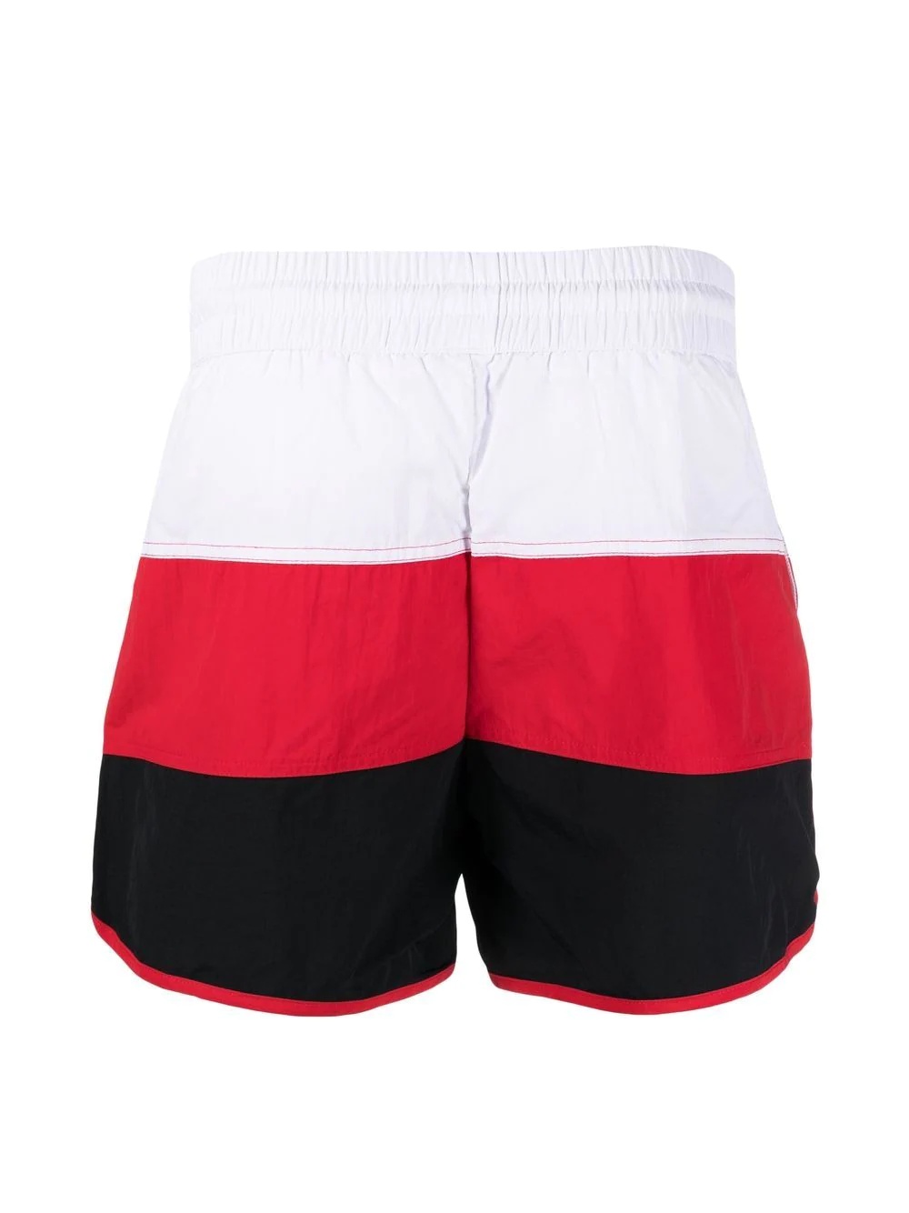 colour-block panel swim shorts - 2