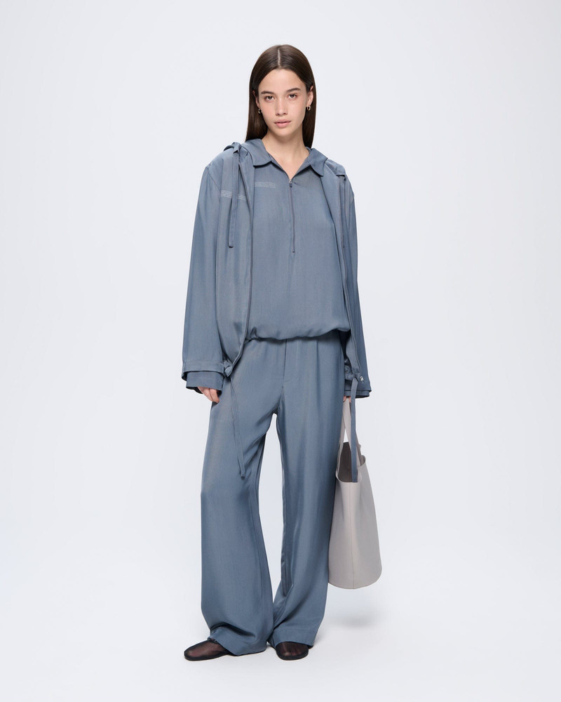 PANGAIA Womens AeoniQ™ Trouser - Volcanic Gray outlook