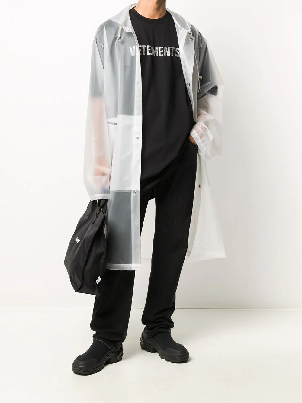 oversized logo T-shirt - 2