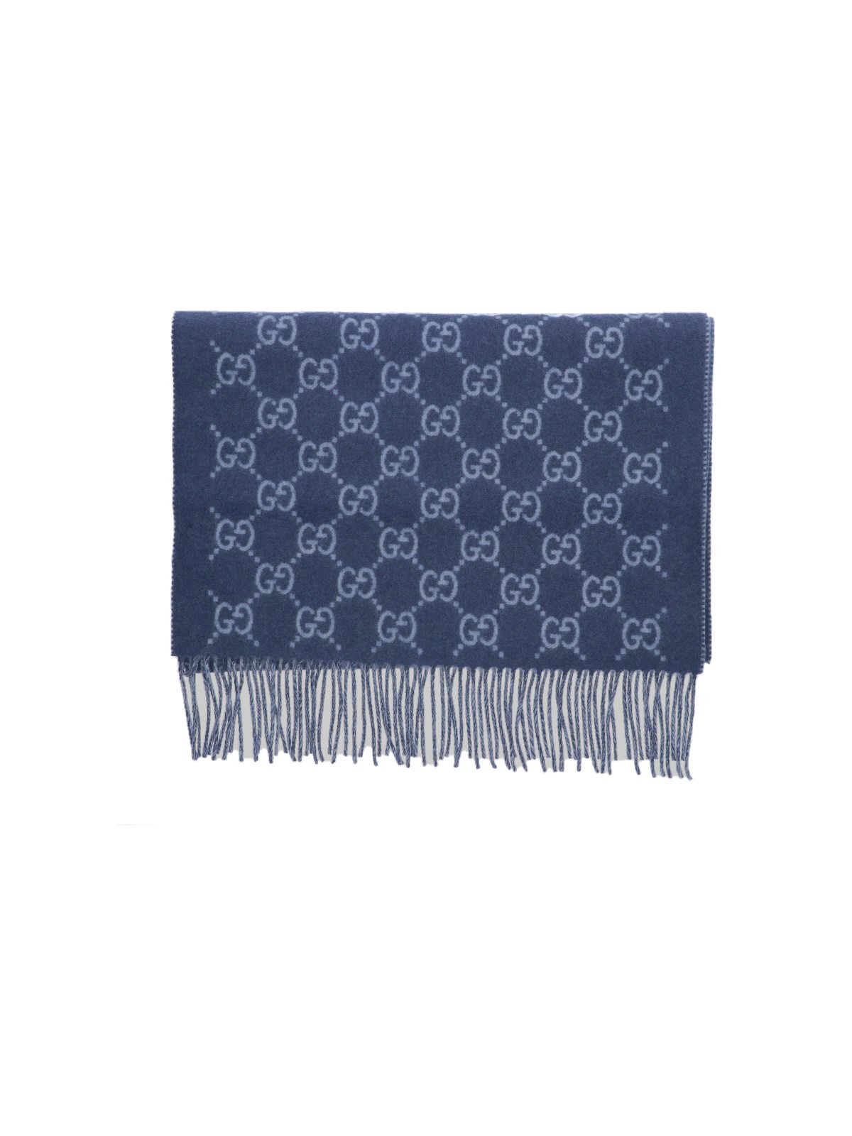 'GG' CASHMERE SCARF - 2