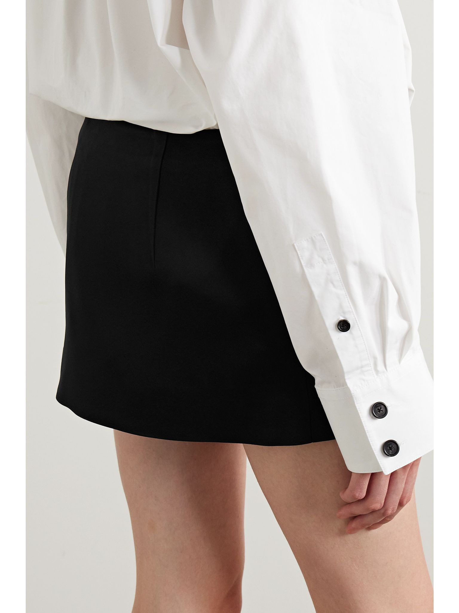 Jett jersey mini skirt Black - 3
