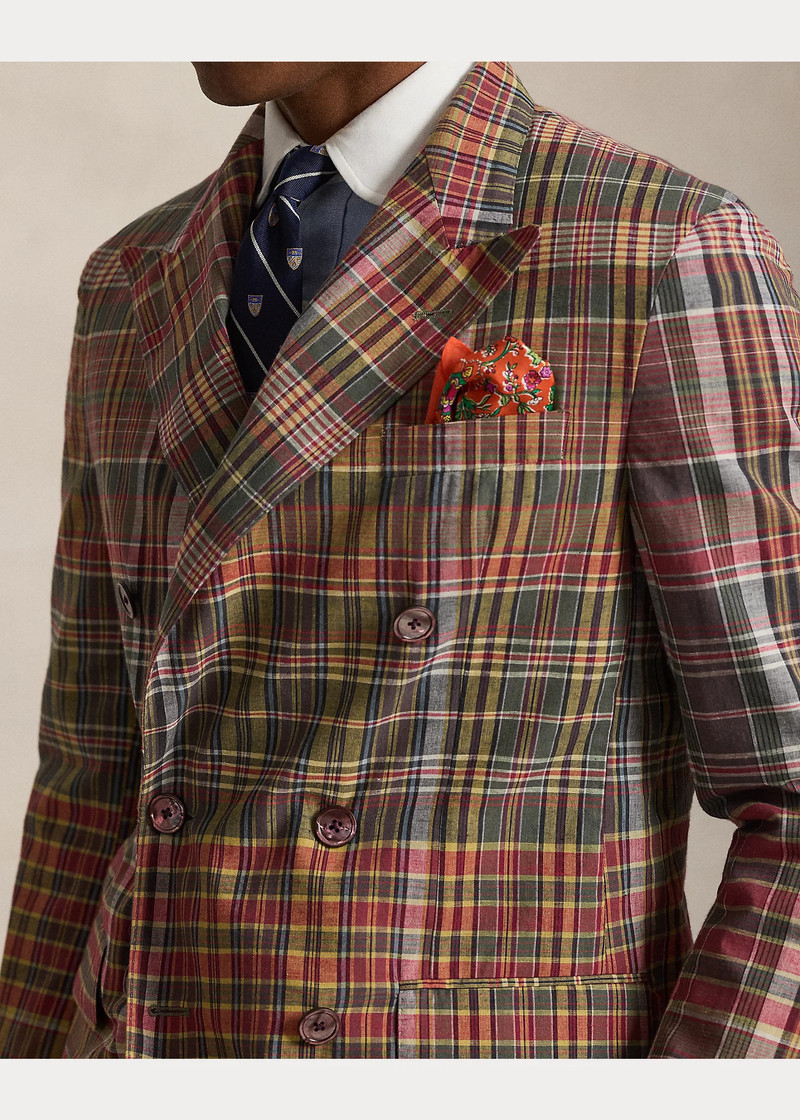 Polo Soft Tailored Fit Plaid Jacket 5