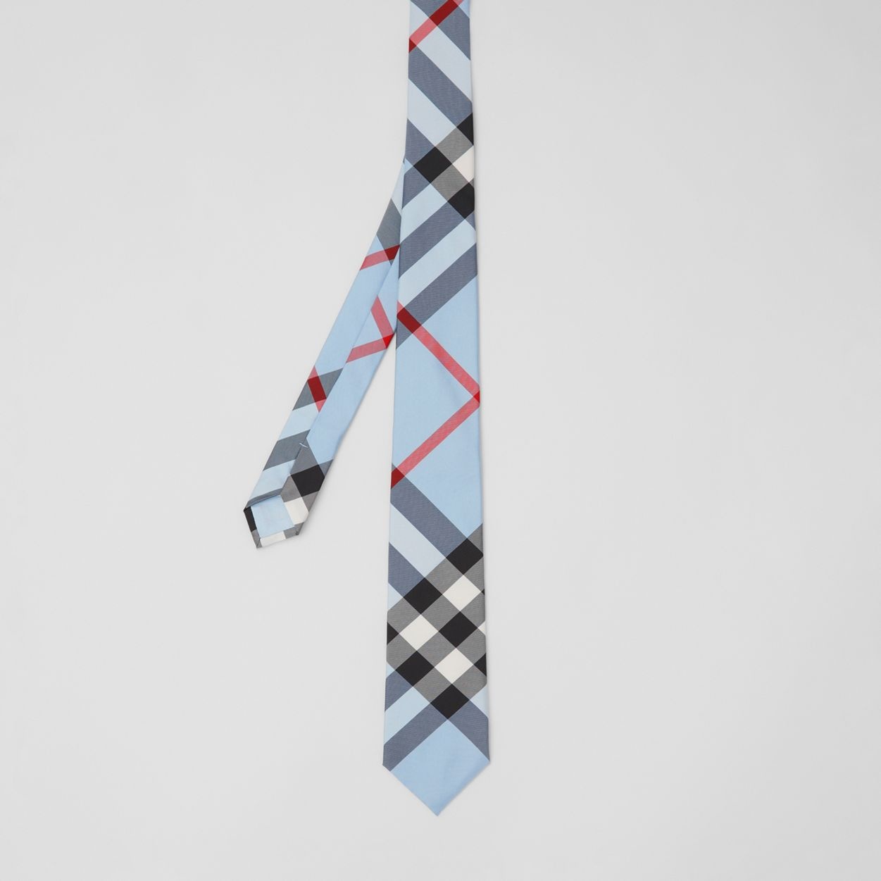 Classic Cut Check Silk Tie - 5