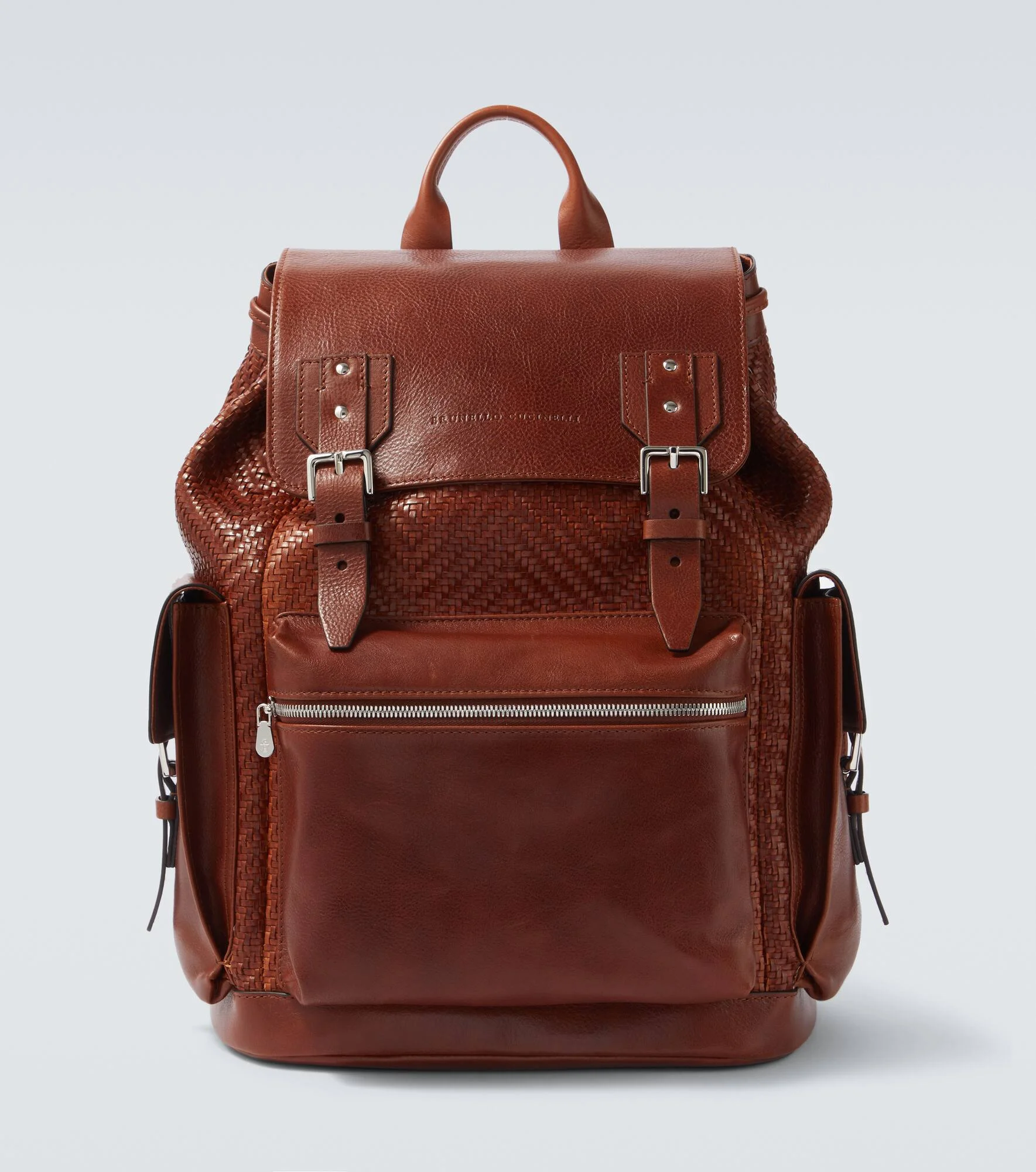 City leather backpack - 1