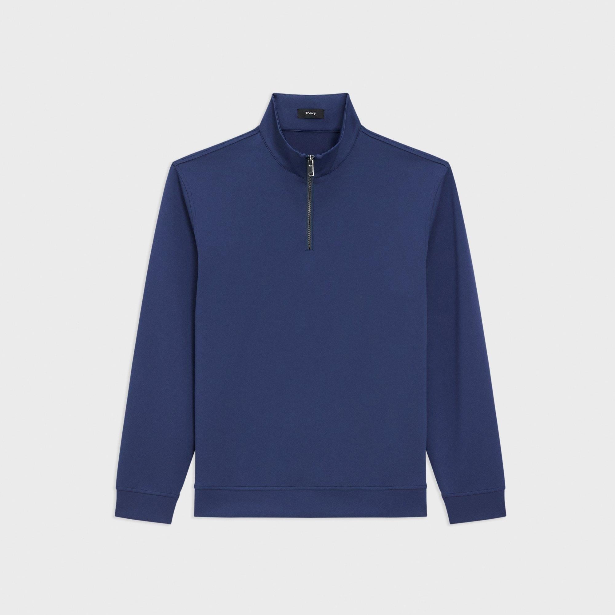 Quarter-Zip Sweatshirt in Scuba - 1