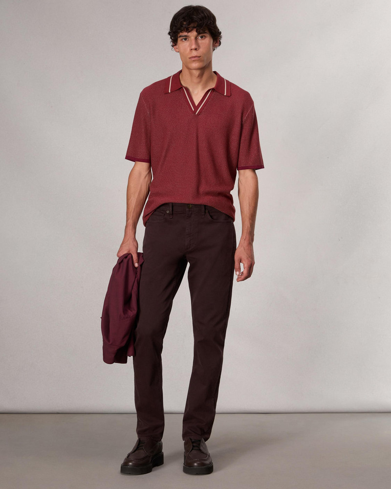 rag & bone Harvey Jonny Collar Polo outlook