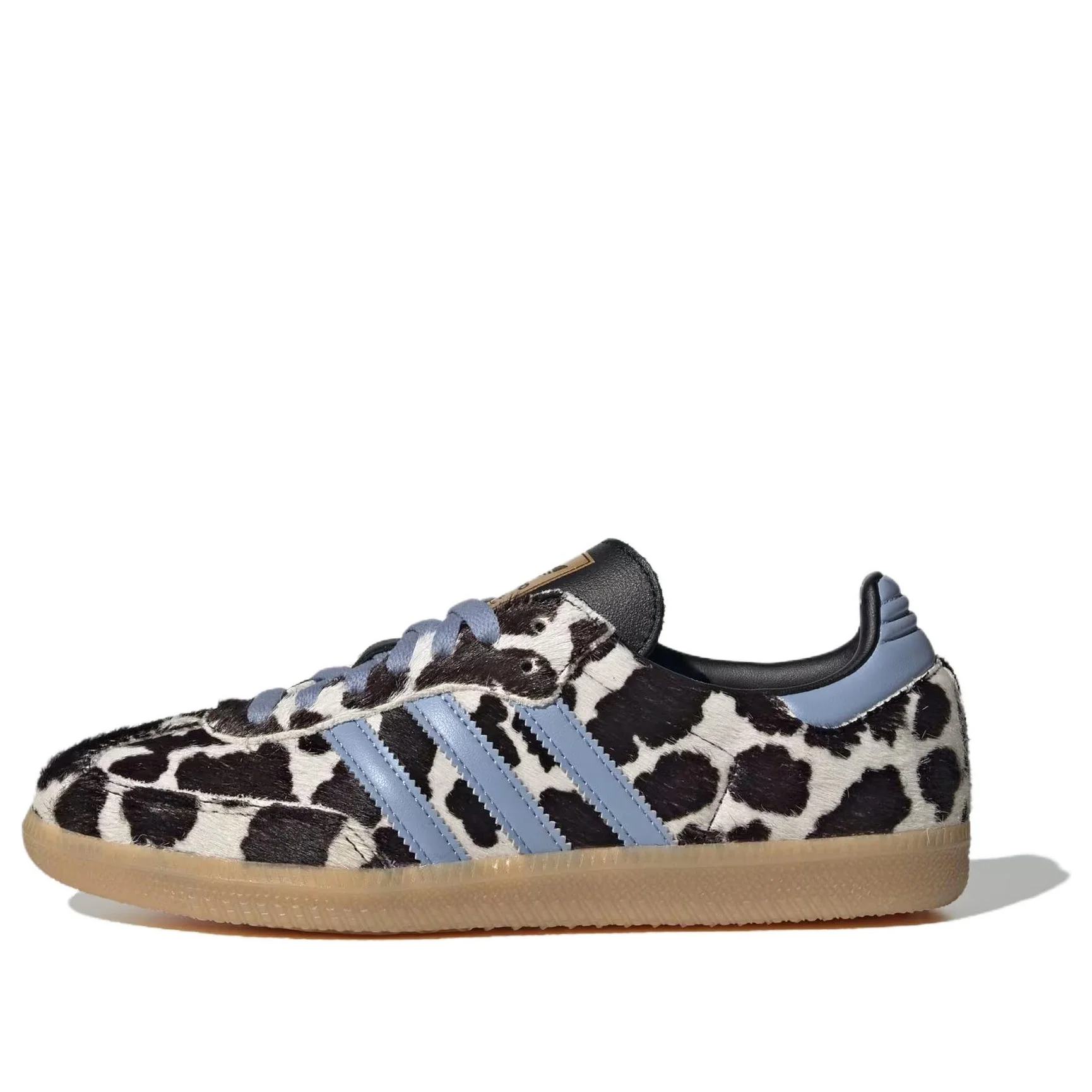 (WMNS) adidas Samba OG 'Cow Print Chalk Blue' KJ7448 - 1