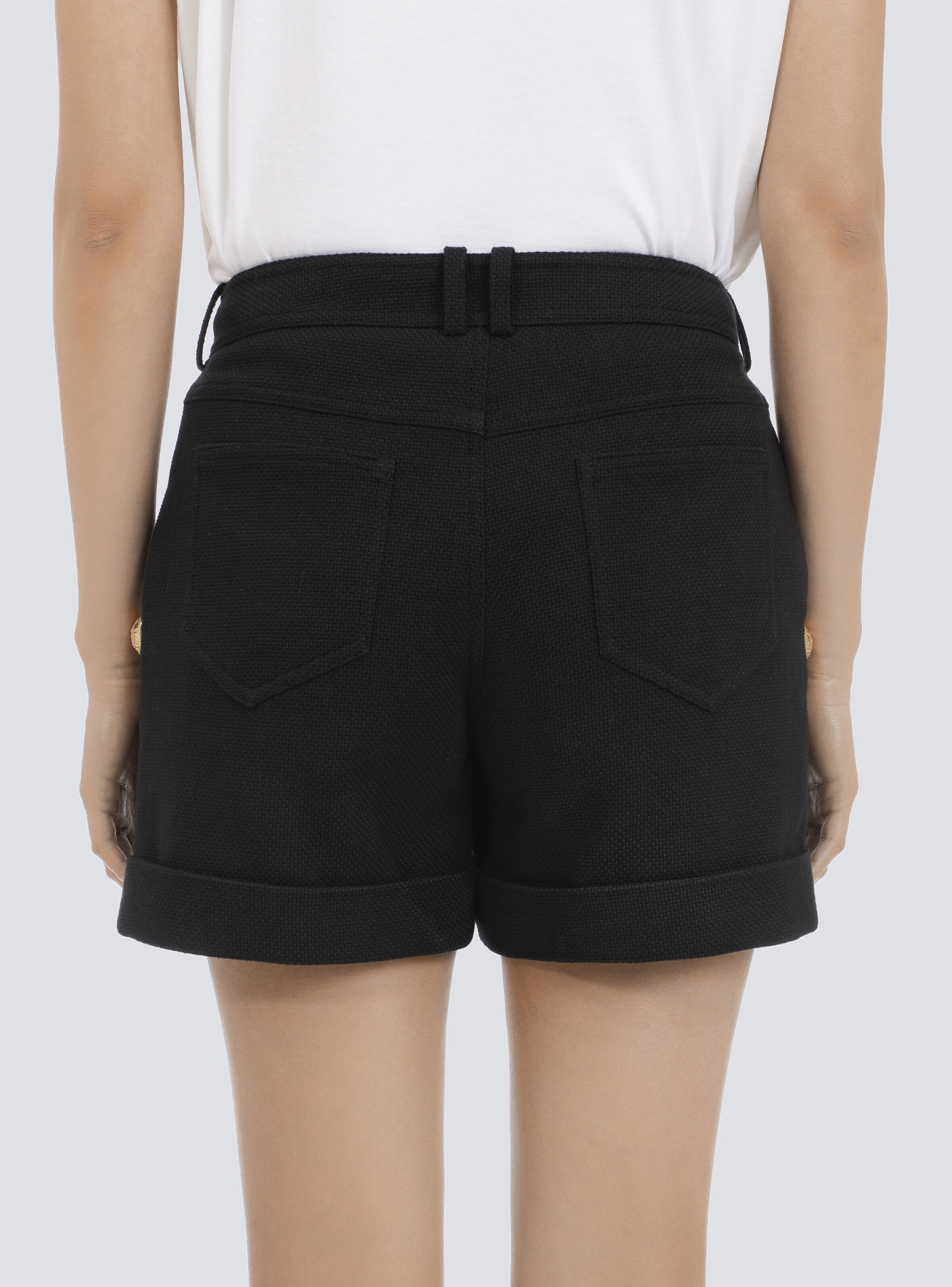 Cotton low-rise shorts - 6