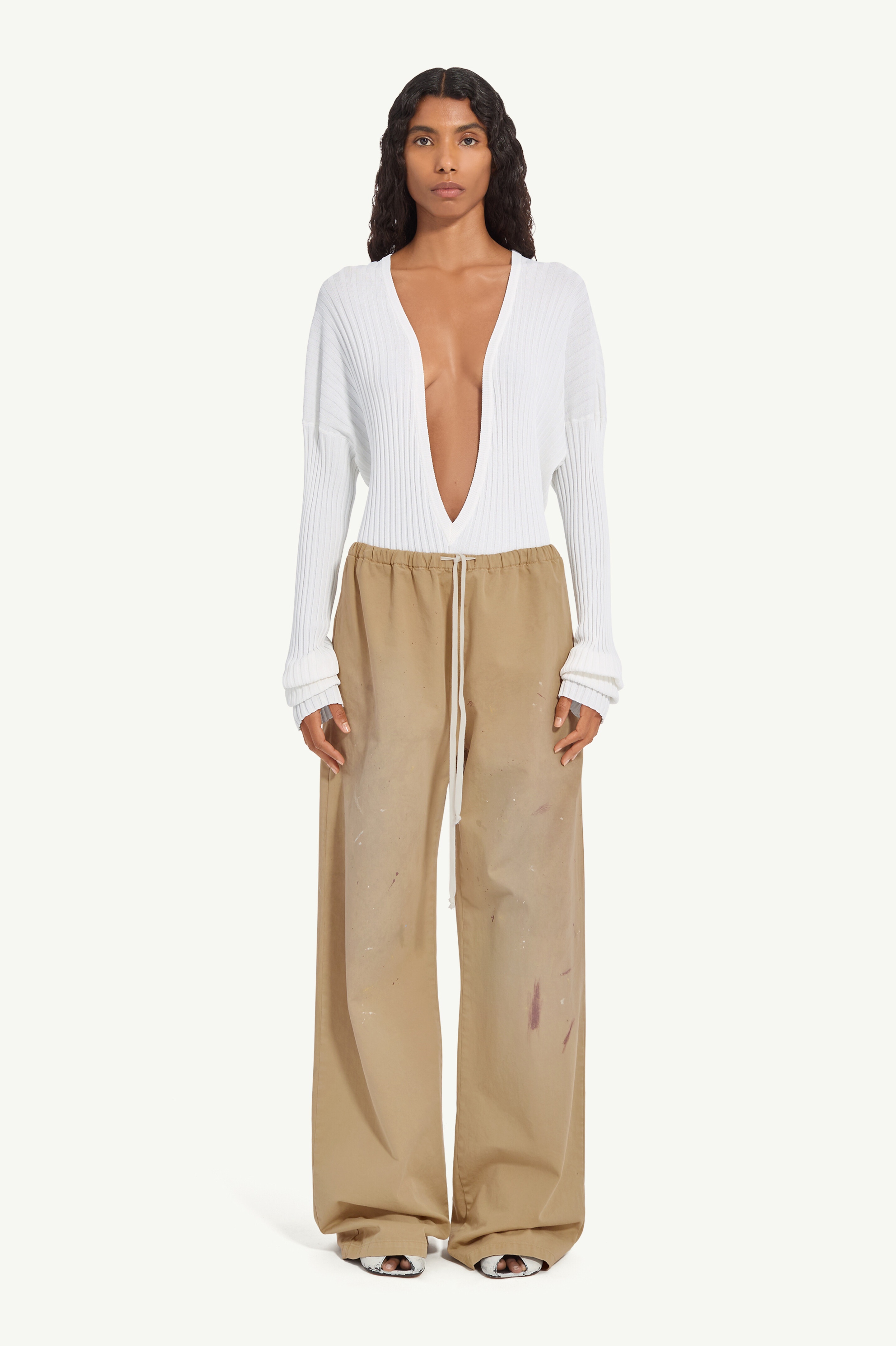 MM6 Maison Margiela Cotton Trousers | REVERSIBLE