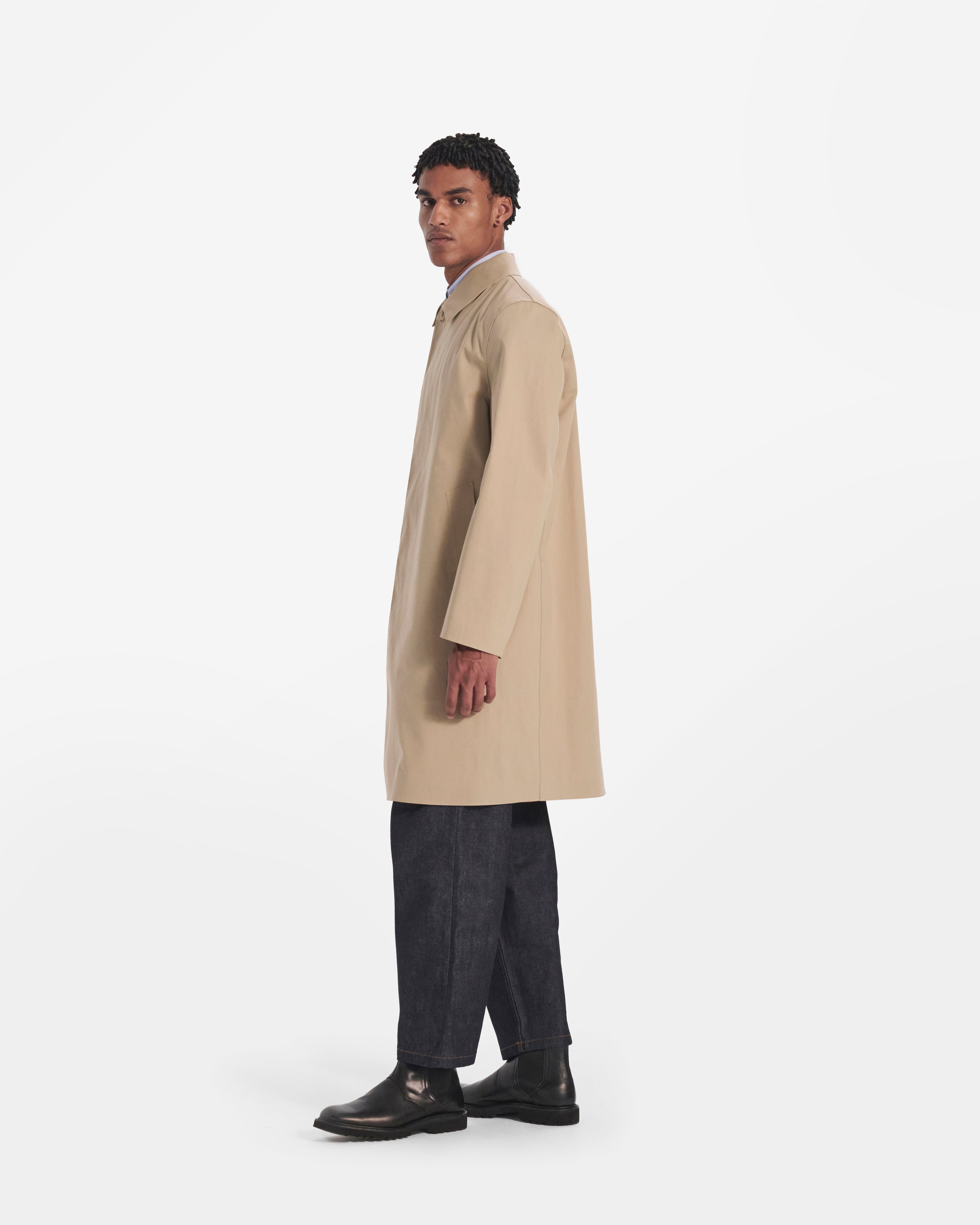 Dunkeld Rubberised 3/4 Length Coat - 4