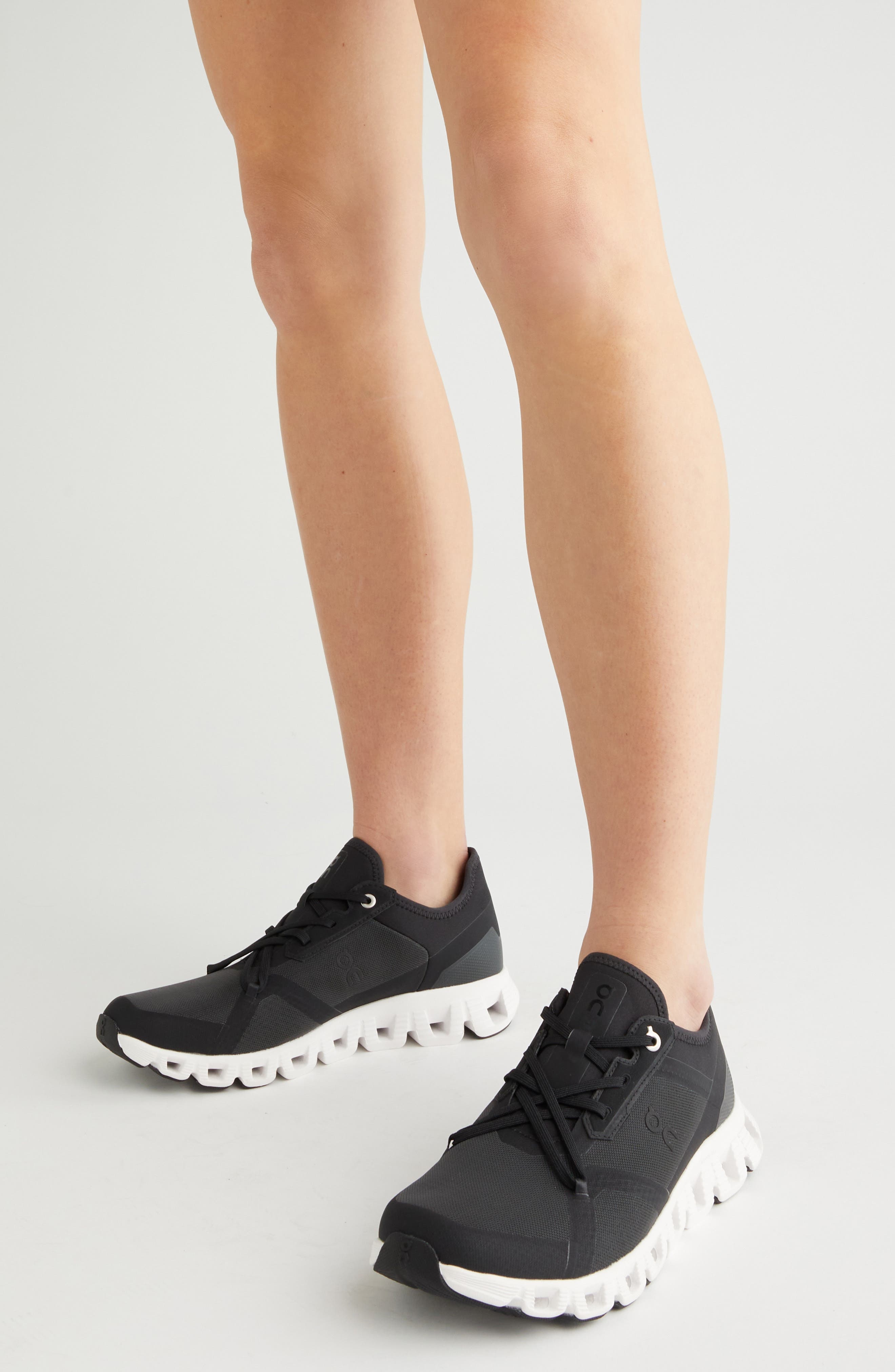 On Cloud X 3 AD Hybrid Training Shoe in Black/white at Nordstrom - 6