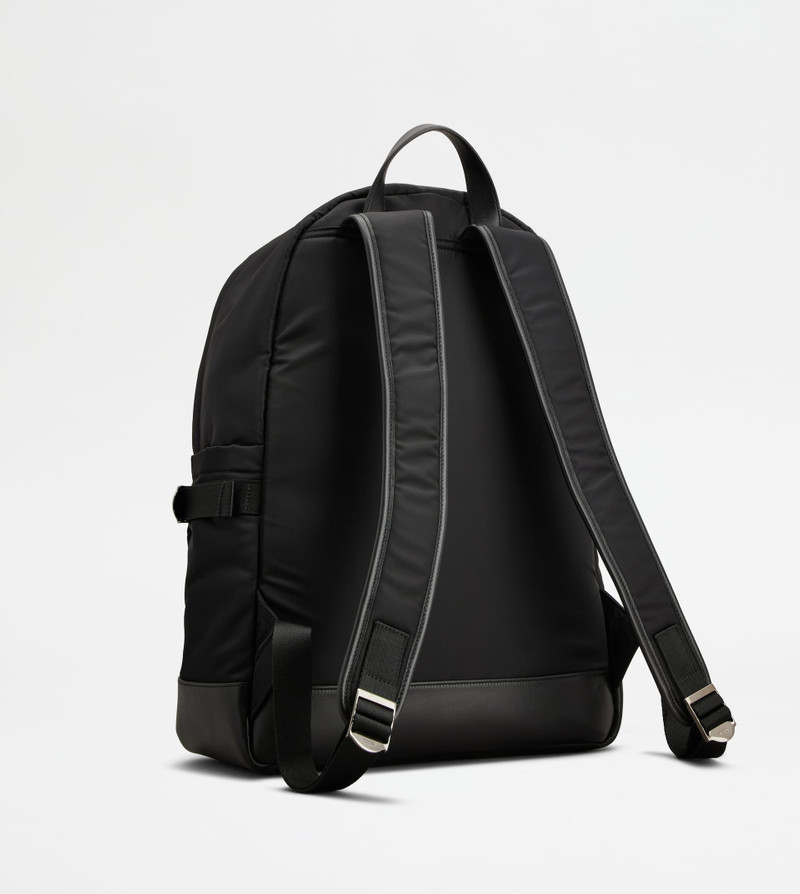 BACKPACK IN FABRIC MEDIUM - BLACK 3