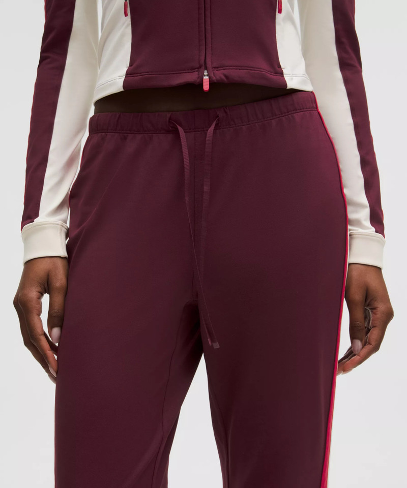 Striped Slim-Fit Mid-Rise Track Pant 4