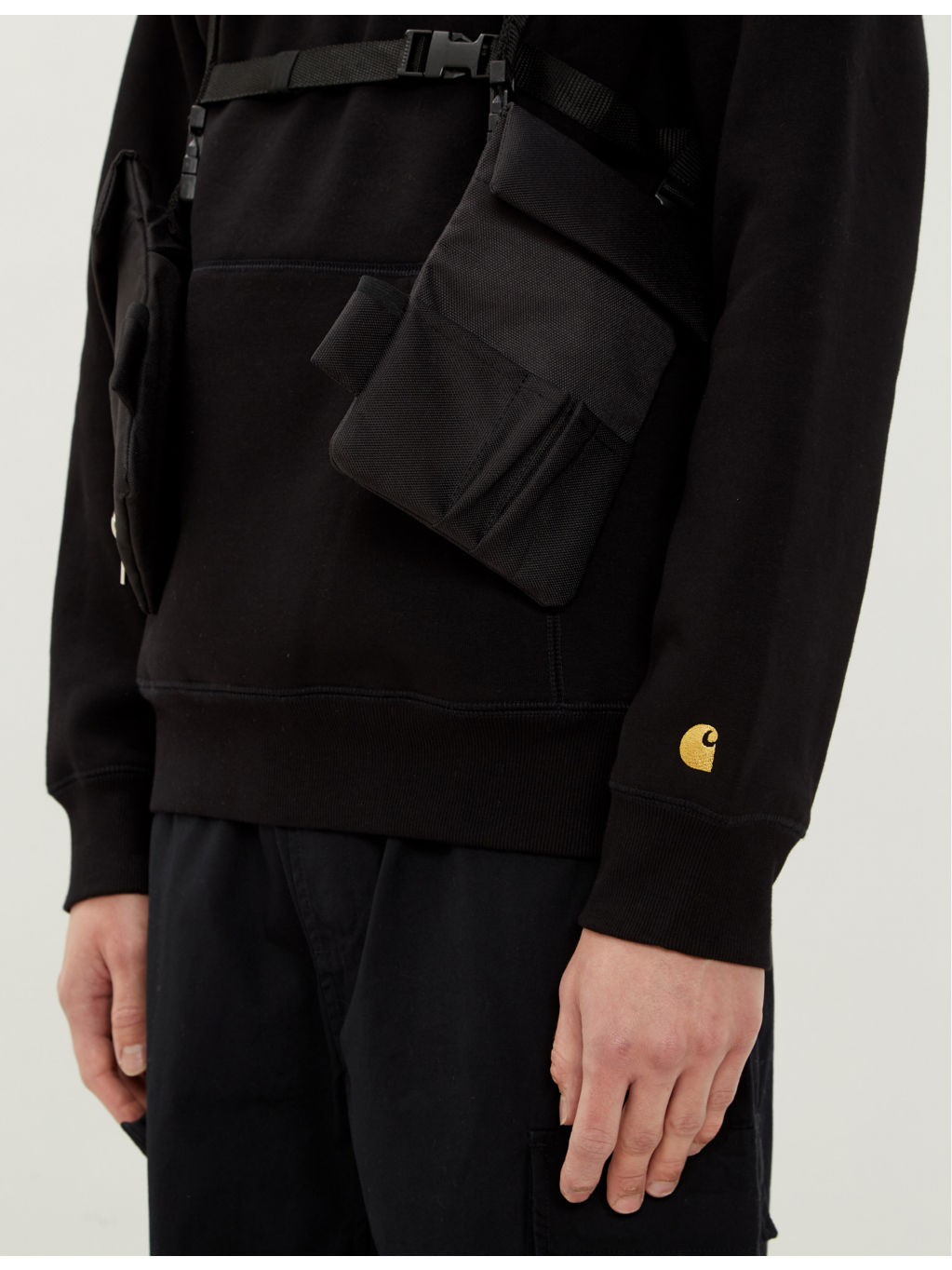 Chase cotton-blend jersey hoody - 5