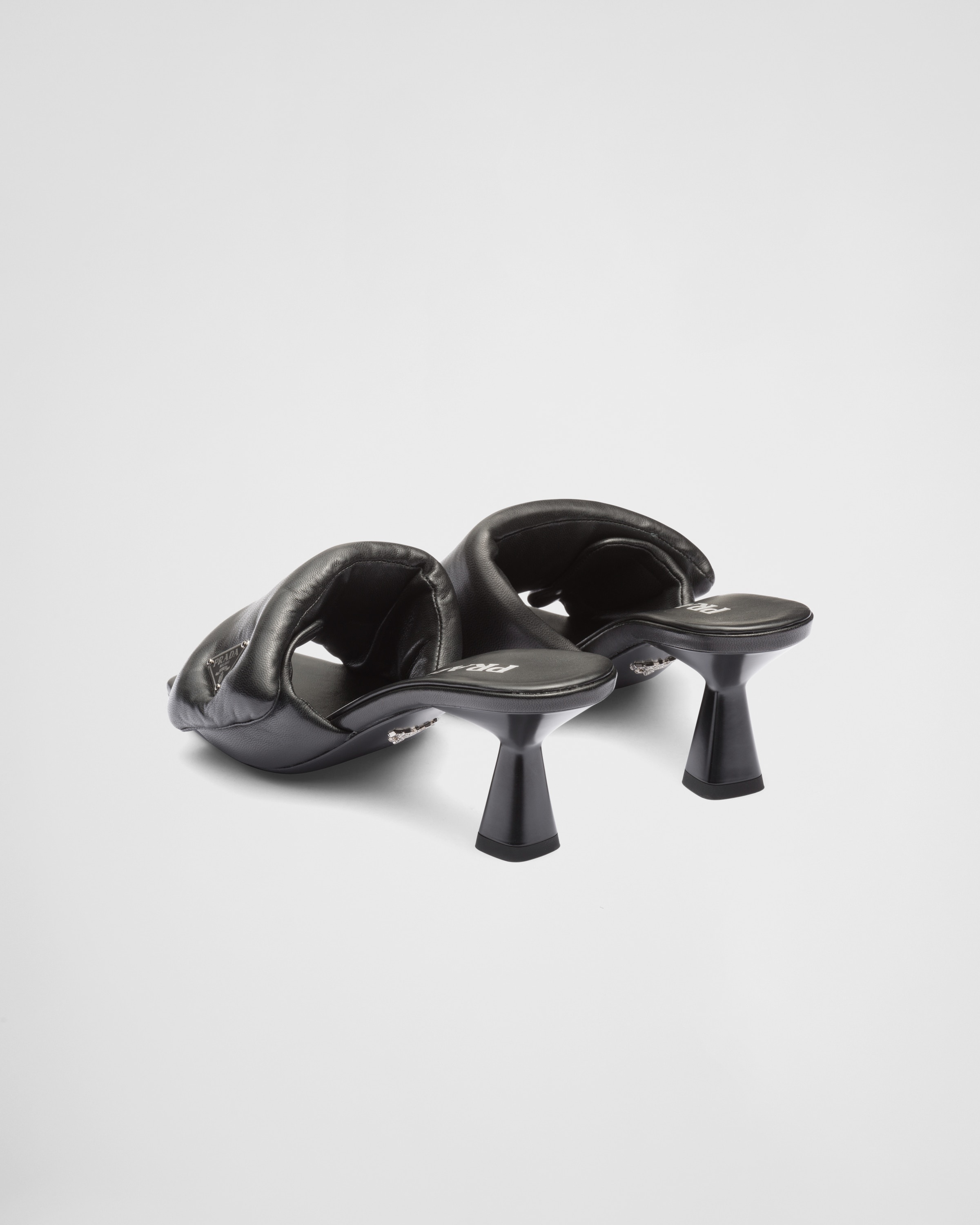 Soft padded nappa sandals - 5