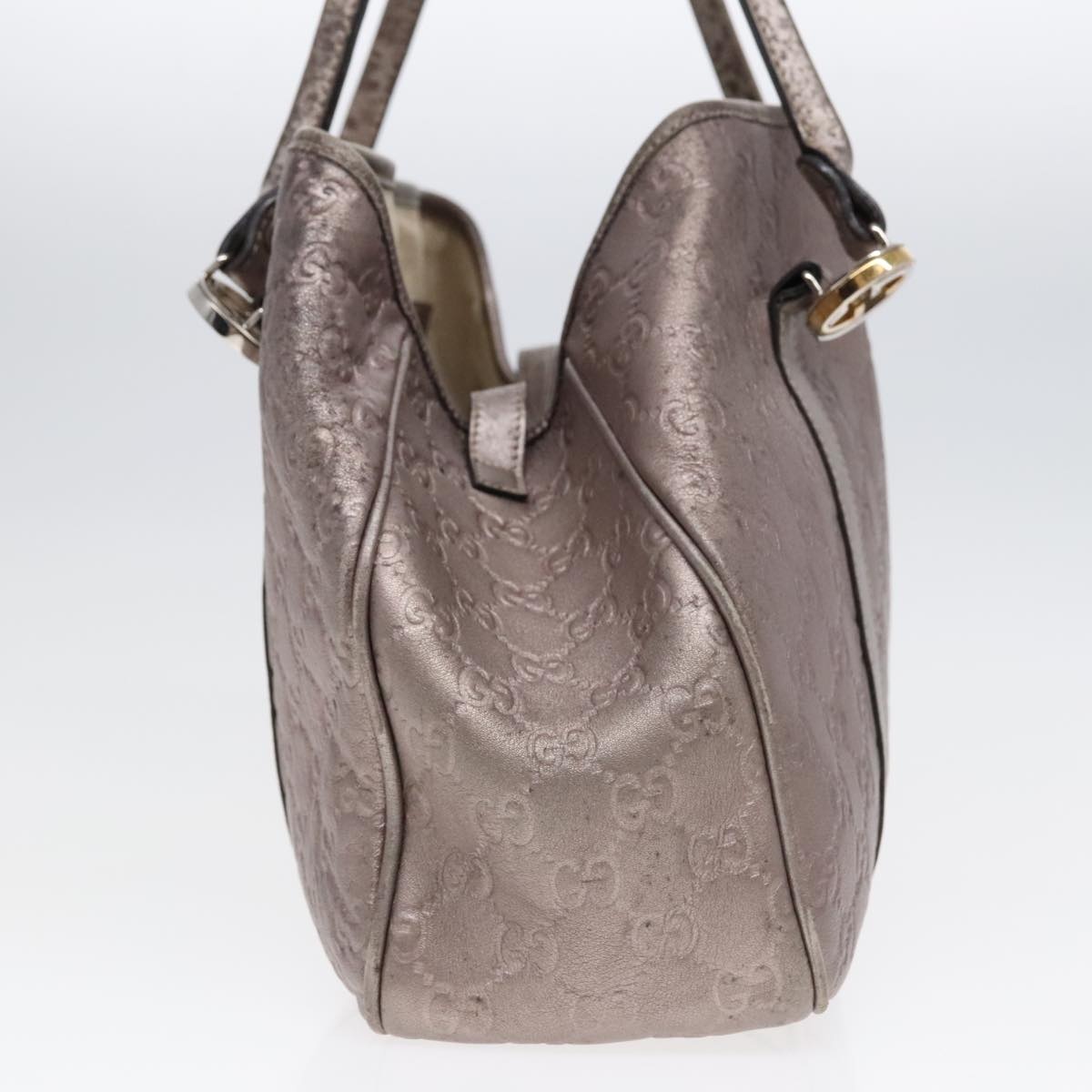 GUCCI Guccissima GG Canvas GG Twins Tote Bag Leather Pink - 3