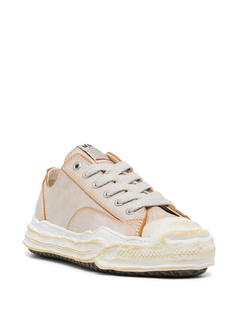 Maison MIHARAYASUHIRO Hank leather sneakers outlook