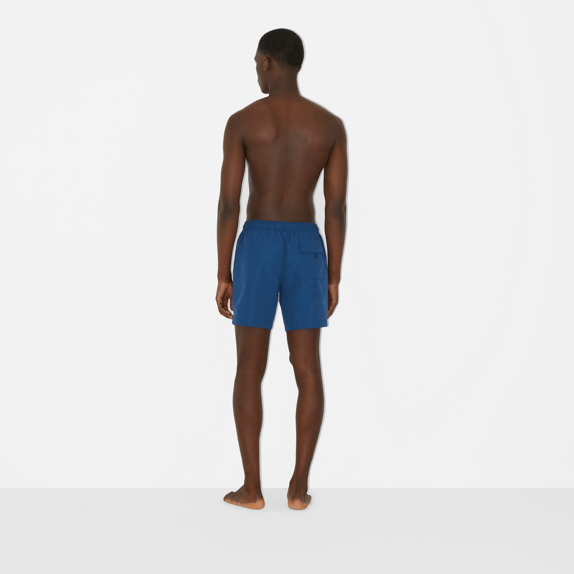 Logo Print Drawcord Swim Shorts - 4