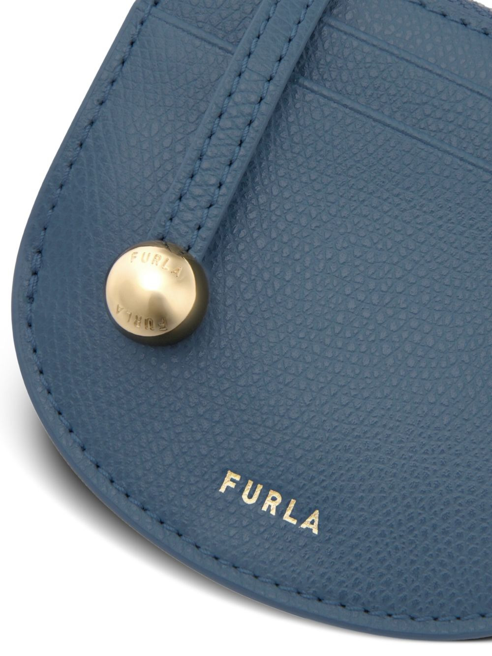 Laura half-moon leather card holder - 2