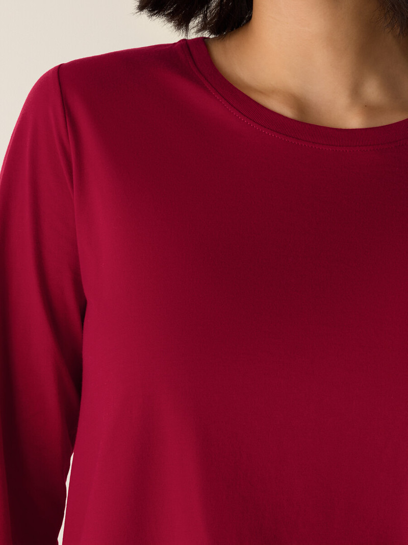 Organic Pima Cotton Jersey Long-Sleeve Tee 5