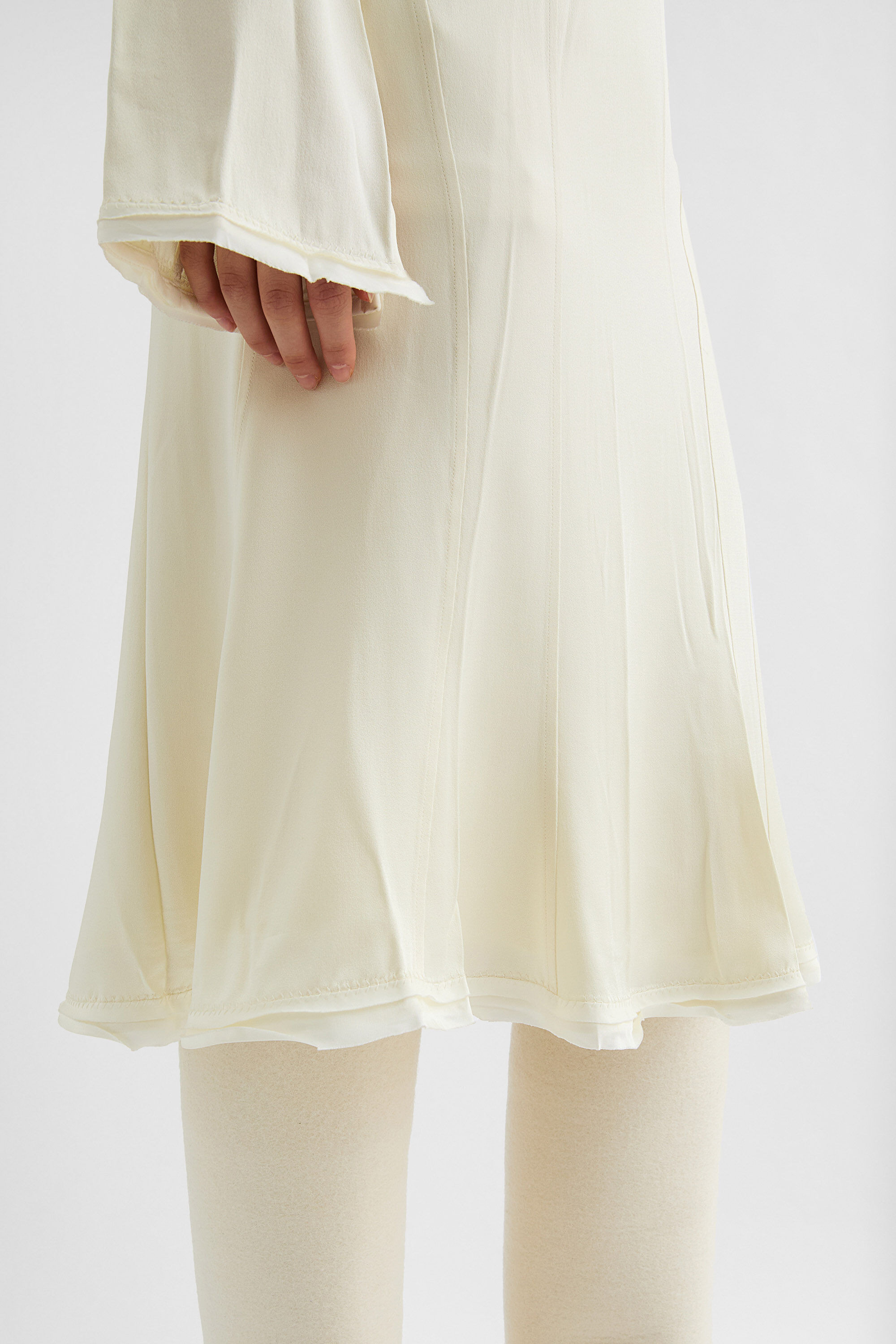 Envers Satin Flared Skirt - 5